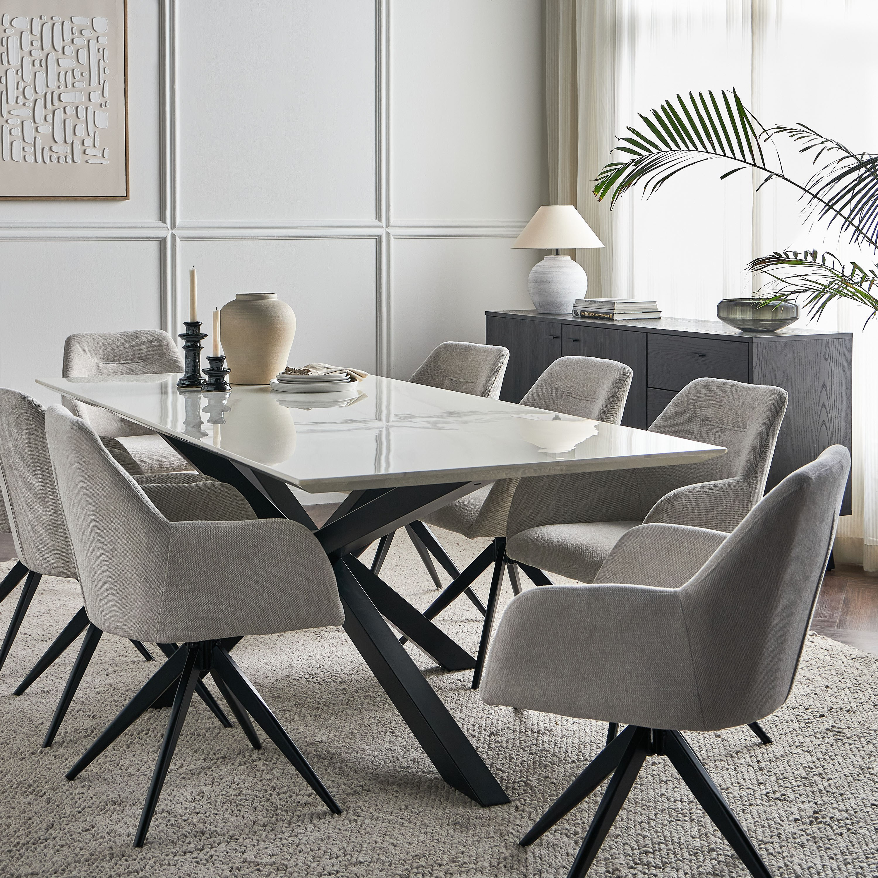 وحدة سطح طاولة سفرة رخام 8 مقاعد - هيفن-furniture-modular-modulardining-heaven-image-5