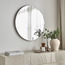 Artemis Round Wall Mirror - 100x100 cm-household-walldecorandmirrors-mirrors-wallmirrors-image-1