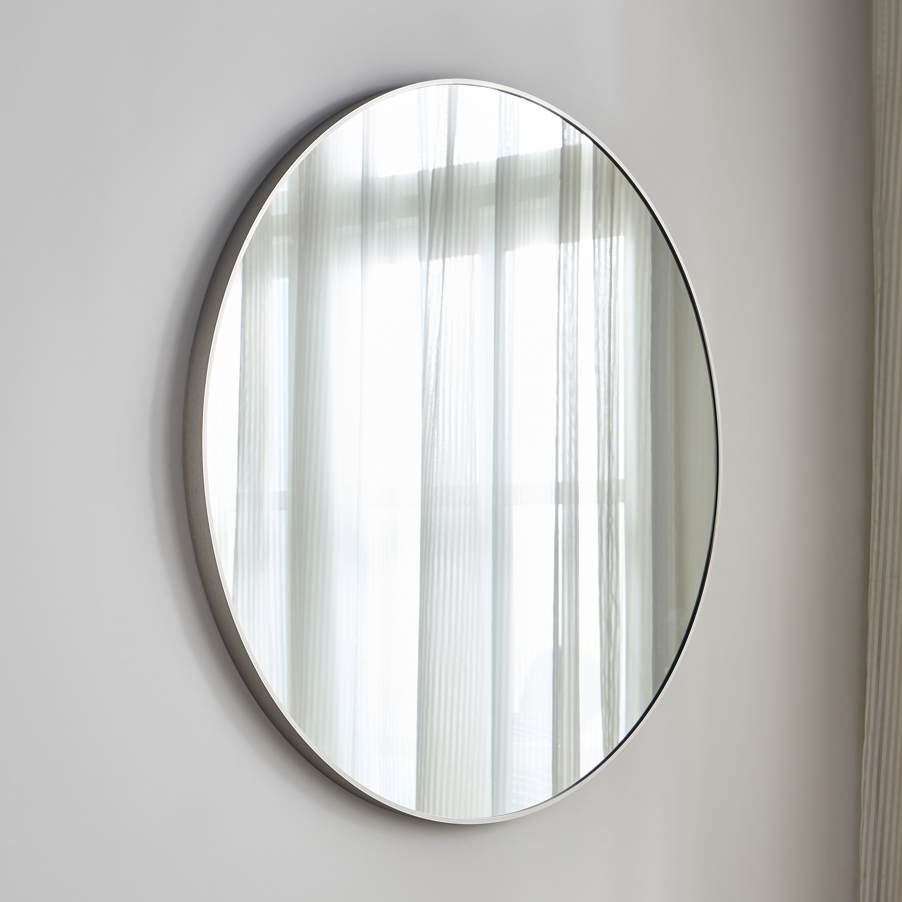 Artemis Round Wall Mirror - 100x100 cm-household-walldecorandmirrors-mirrors-wallmirrors-image-3