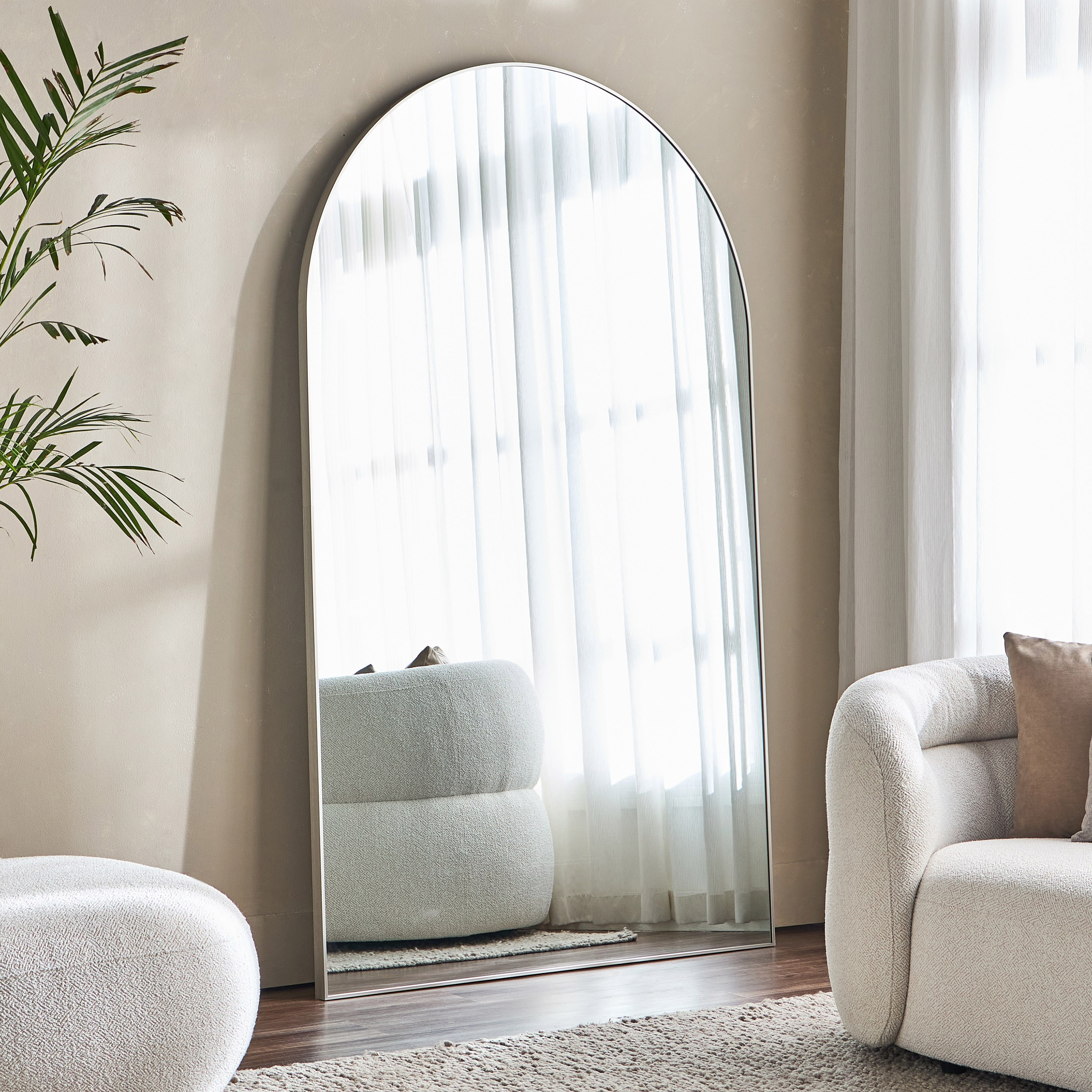 Artemis Arch Leaner Mirror - 200x120 cm-household-walldecorandmirrors-mirrors-floormirrors-image-1