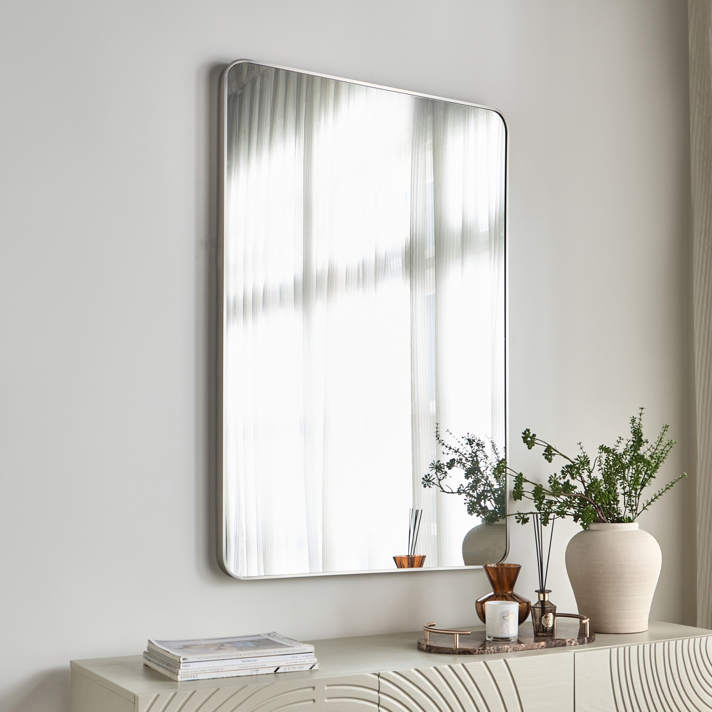 Artemis Wall Mirror - 120x80 cm-household-walldecorandmirrors-mirrors-wallmirrors-image-1