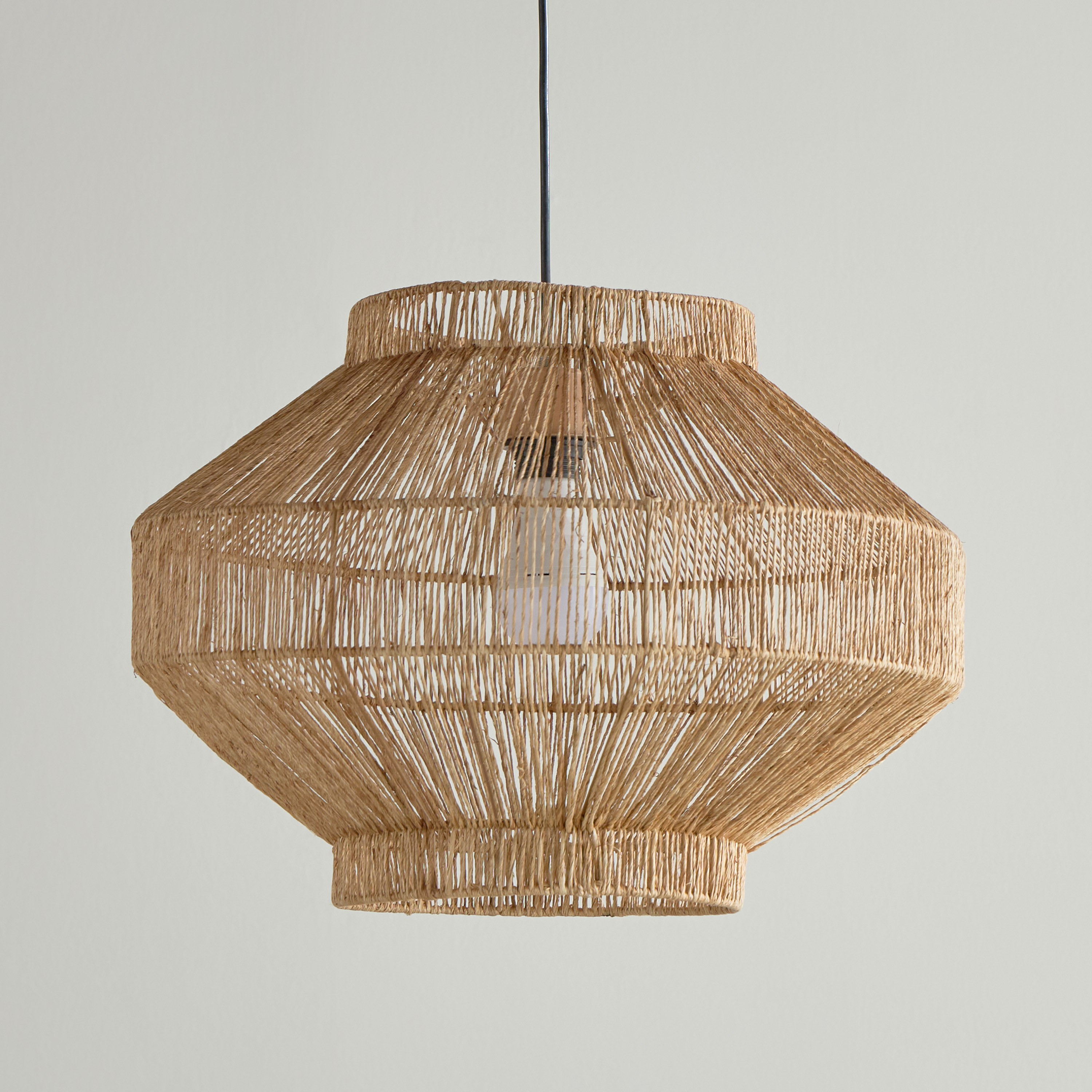 Mix and Match Ivana Rattan Ceiling Lamp Shade - 36 cm-household-lighting-ceilinglamps-pendantlamps-image-1