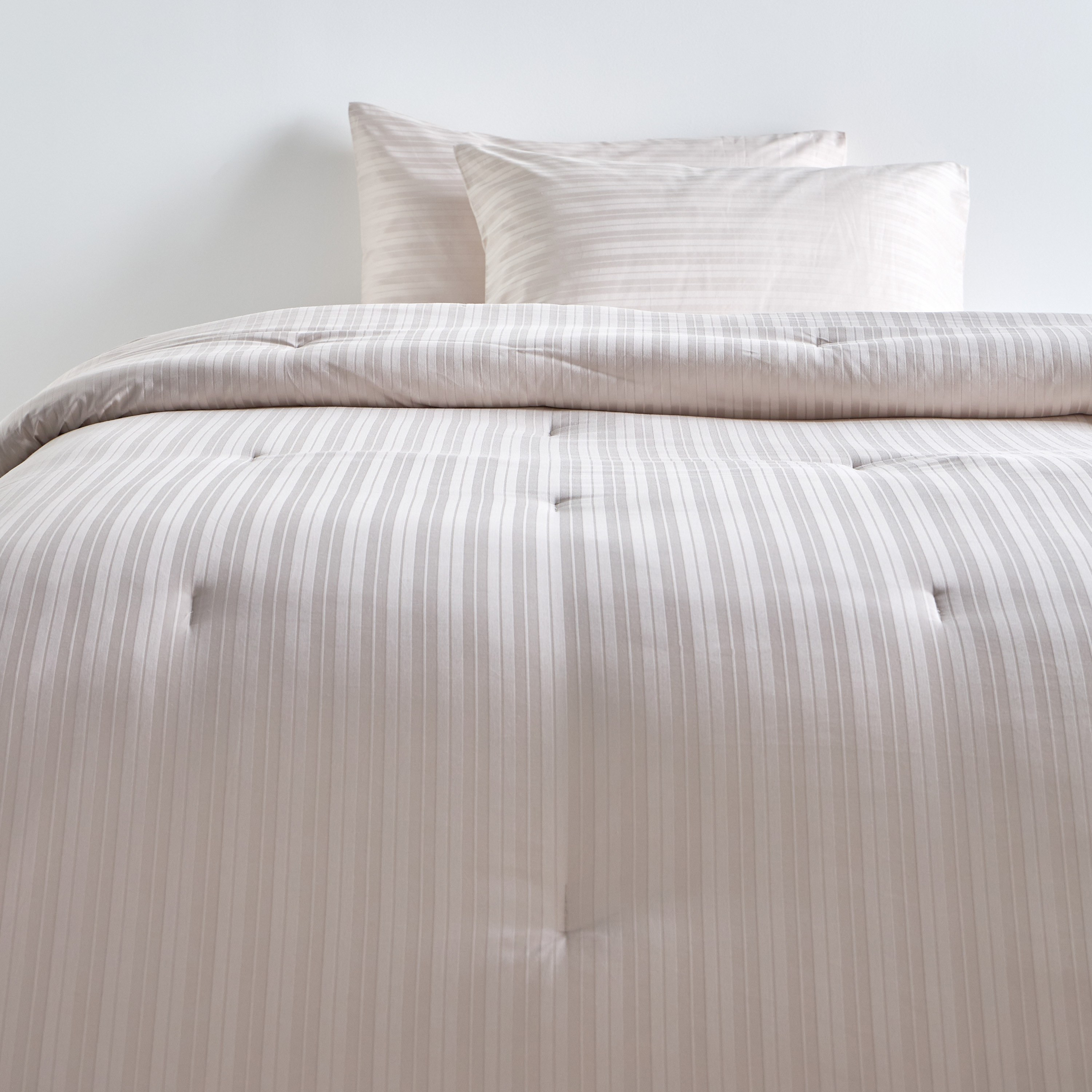 Elara Cotton Sateen 300 Thread Count 3-Piece Queen Comforter Set - 200x240 cm