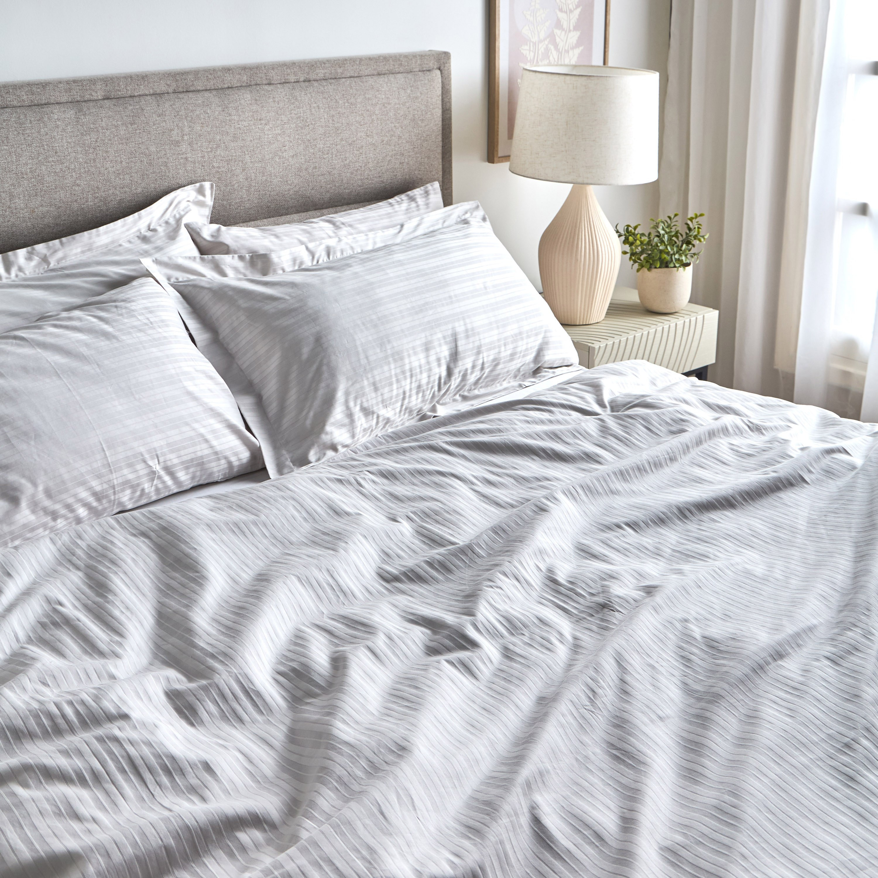 Elara Cotton Sateen 300 Thread Count 3-Piece King Duvet Cover Set - 220x230 cm-household-bedding-duvetandcovers-duvetcovers-image-6
