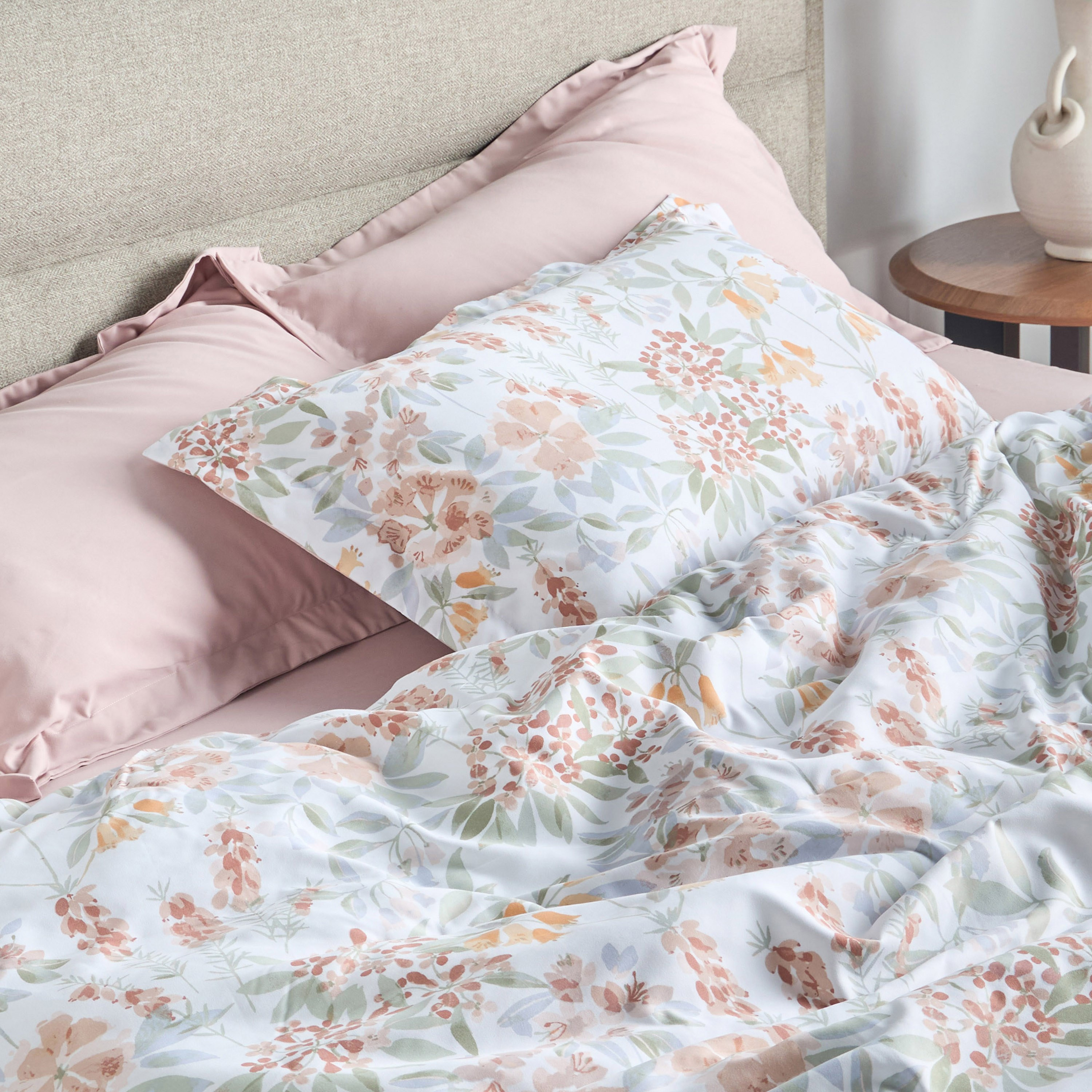 Elsa Floral Print 6-Piece Super King Comforter and Sheet Set - 240x260 cm-household-bedding-comfortersandbedspreads-bedinabag-image-6