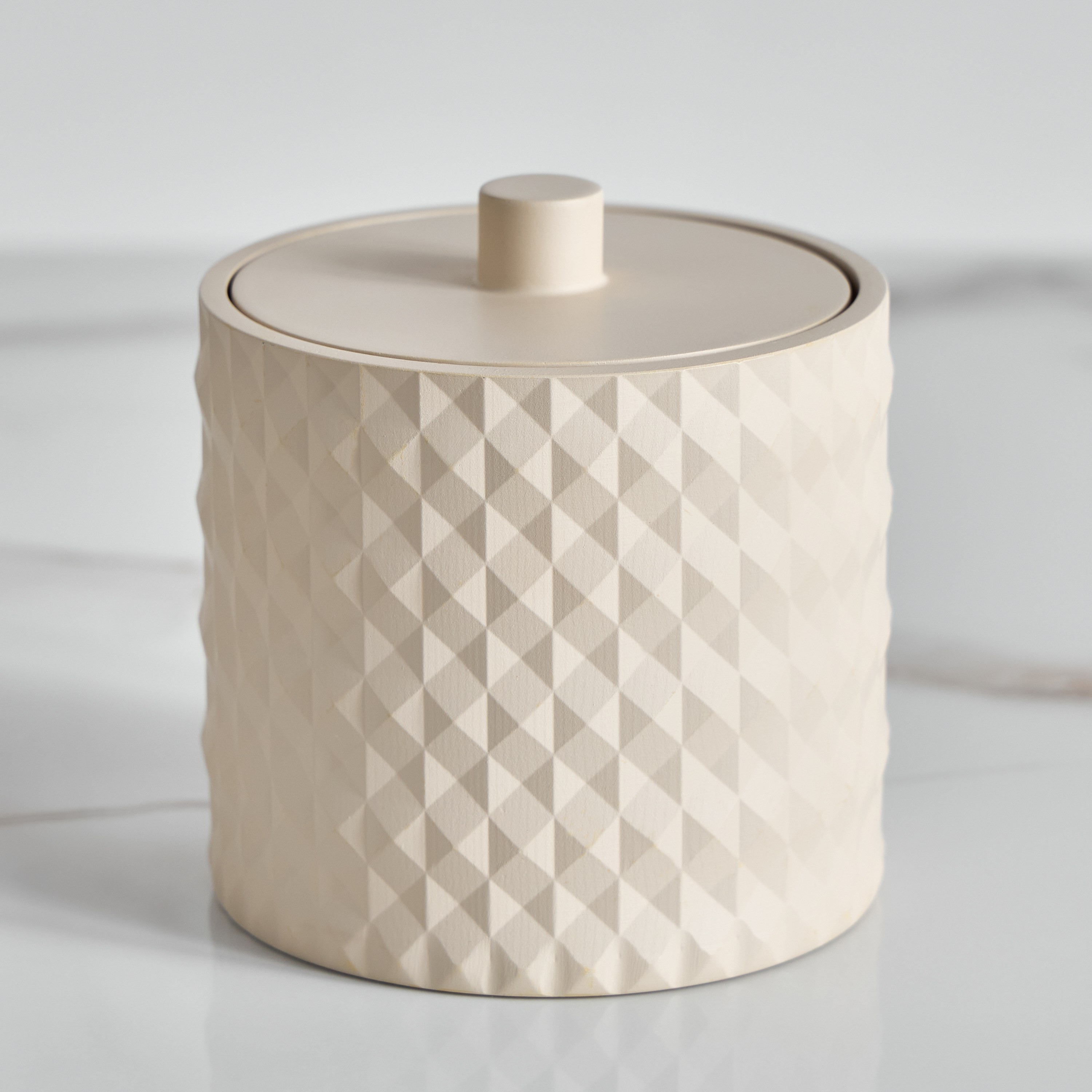 جرة قطن - فانوا-household-bathandlaundry-bathaccessories-tissueboxesandcottonjars-image-1