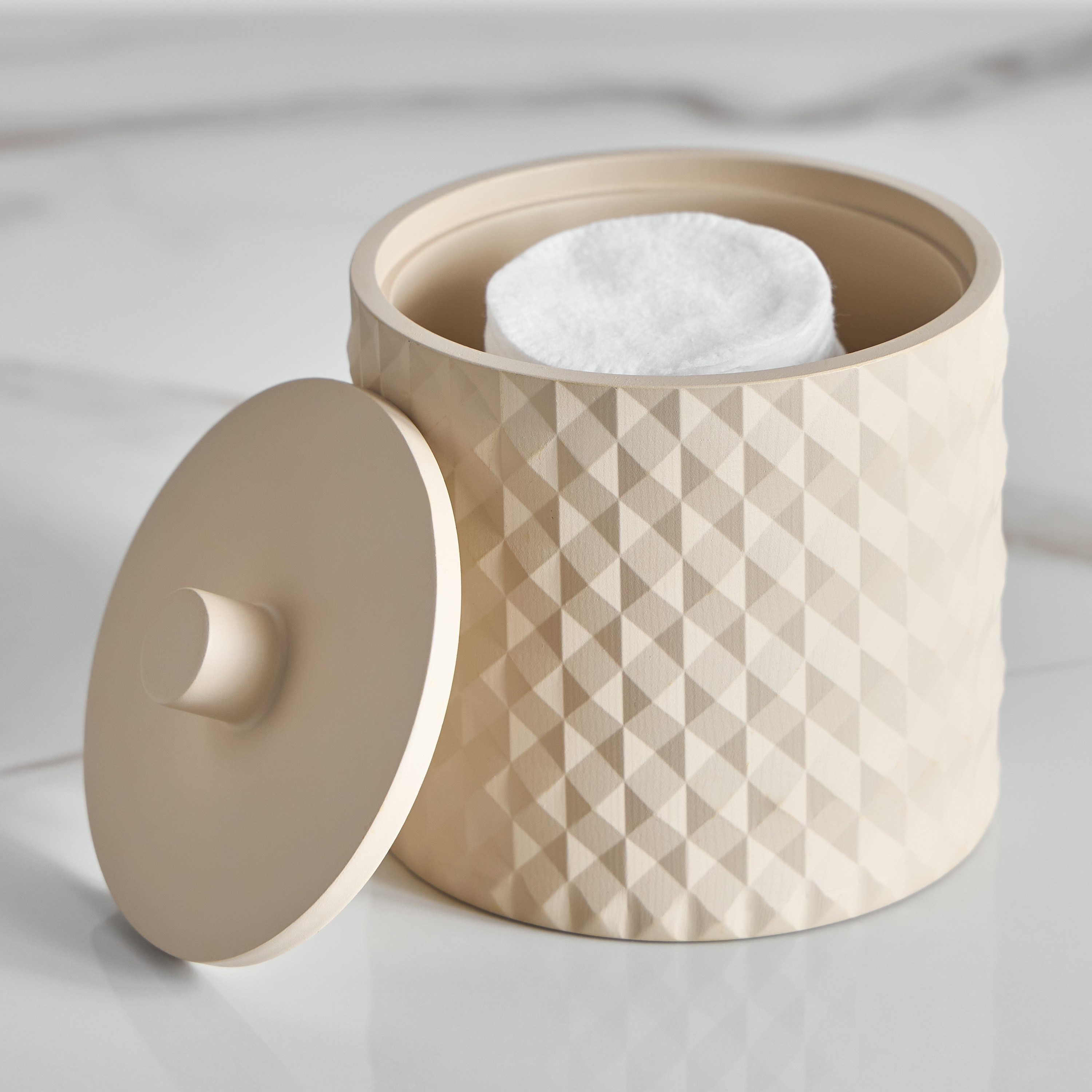 جرة قطن - فانوا-household-bathandlaundry-bathaccessories-tissueboxesandcottonjars-image-2