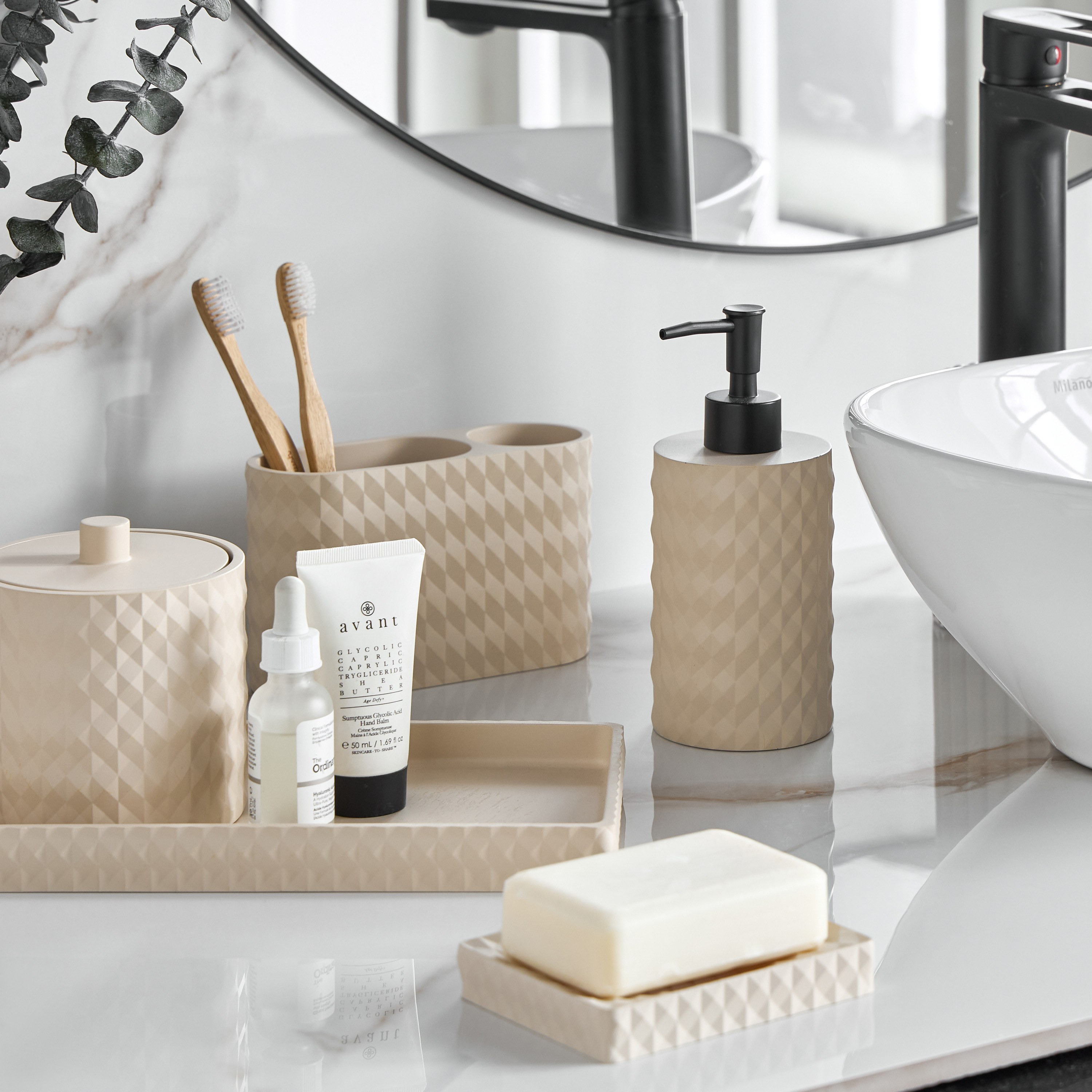 جرة قطن - فانوا-household-bathandlaundry-bathaccessories-tissueboxesandcottonjars-image-4