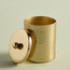 جرة قطن بتصميم مطروق-household-bathandlaundry-bathaccessories-tissueboxesandcottonjars-image-3