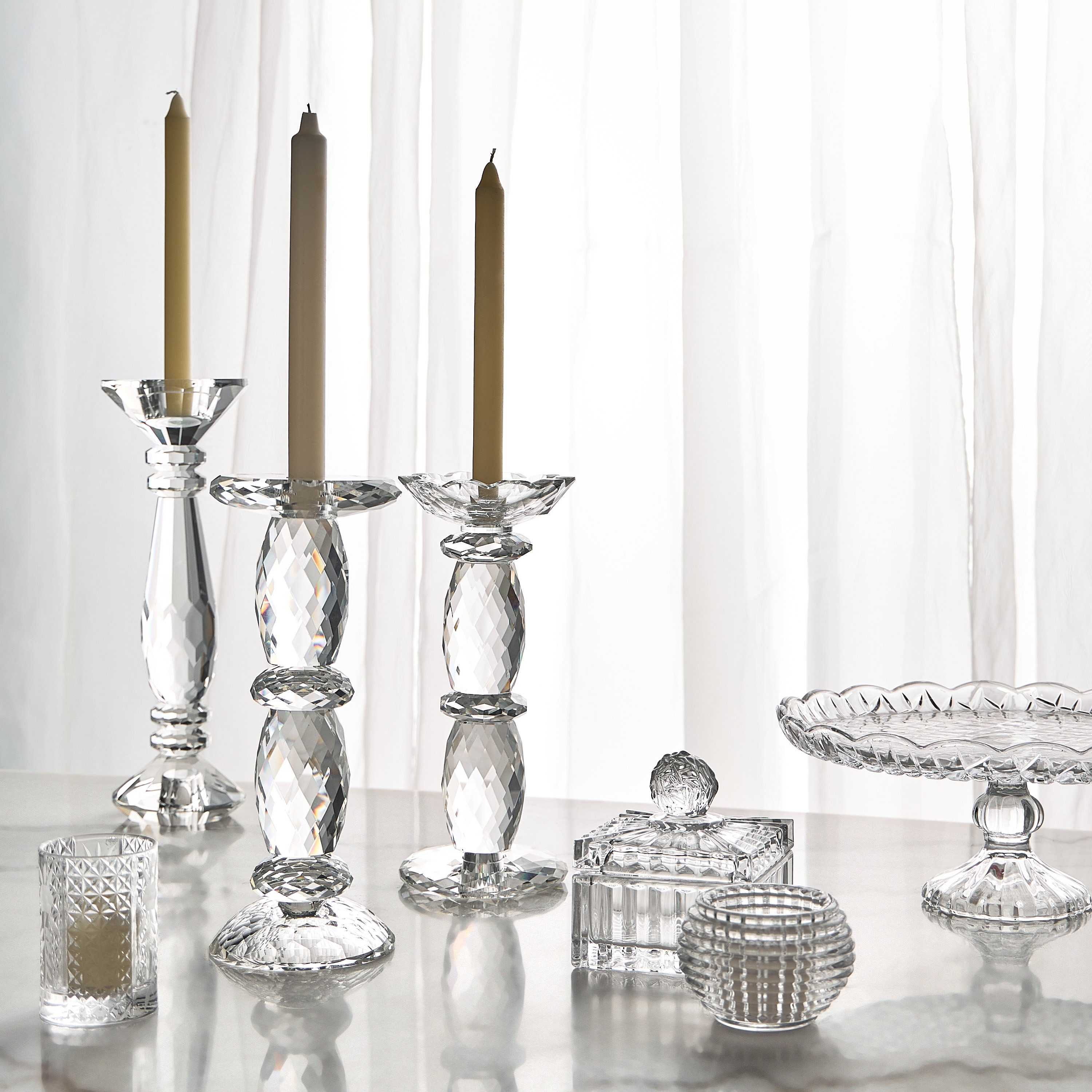 Kelly Taper Candleholder-household-decor-candleholdersandlanterns-image-5