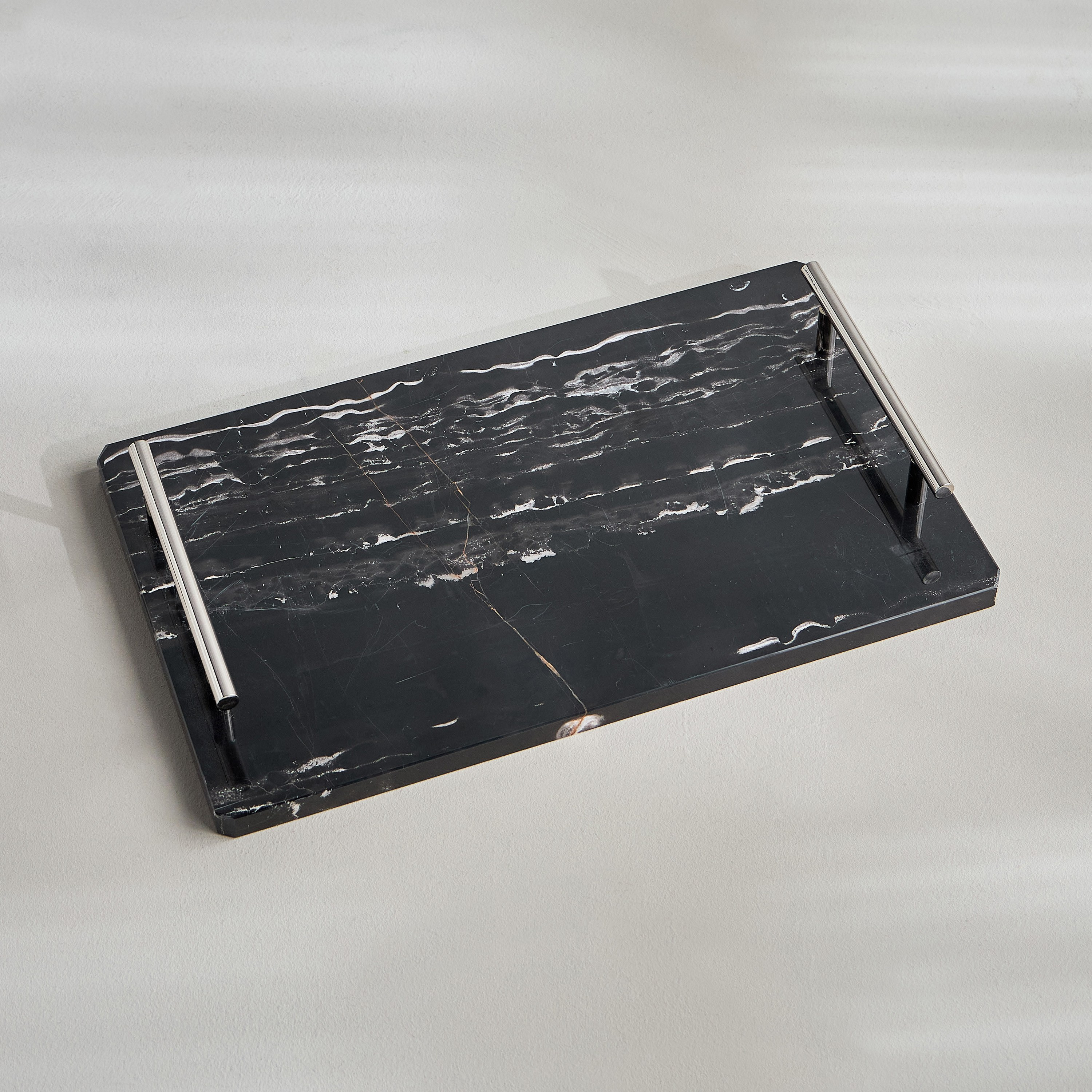 Silver Dragon Decorative Tray-household-decor-boxesandtrays-image-1