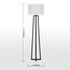 Venados Metal Floor Lamp - 157 cm-household-lighting-floorlamps-image-5
