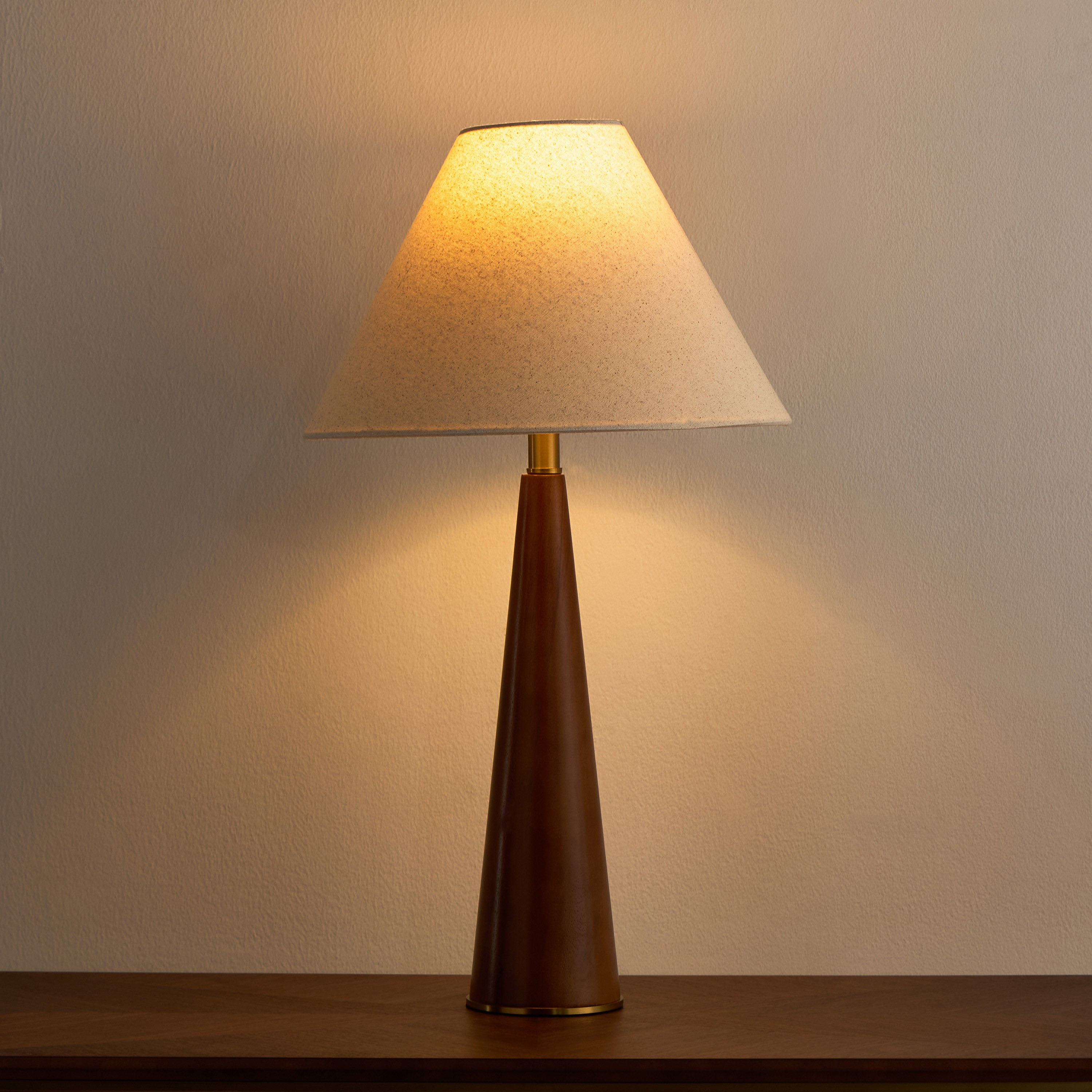 Koro Wooden Table Lamp - 69 cm-household-lighting-tableanddesklamps-image-2