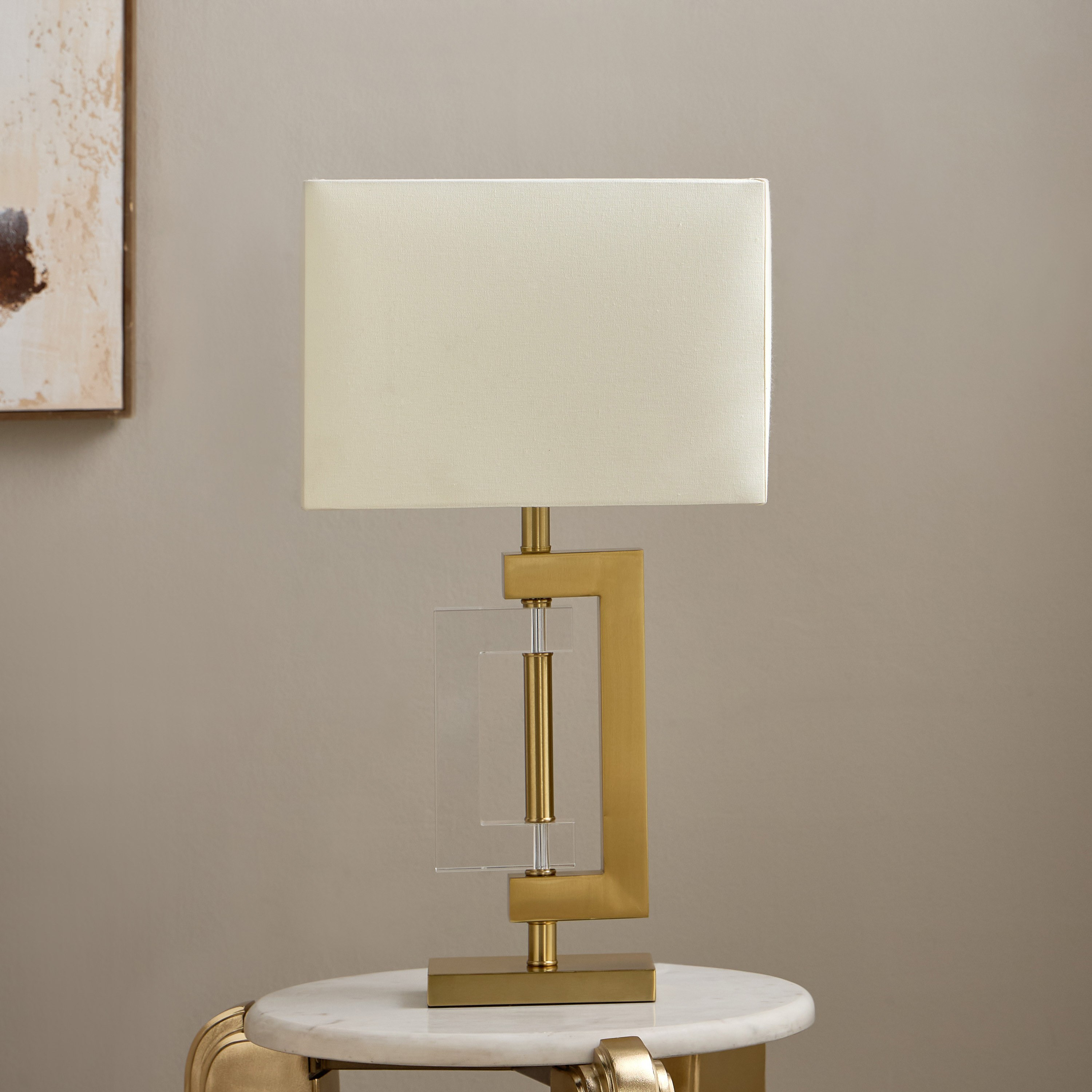 Taven Metal Table Lamp - 72 cm