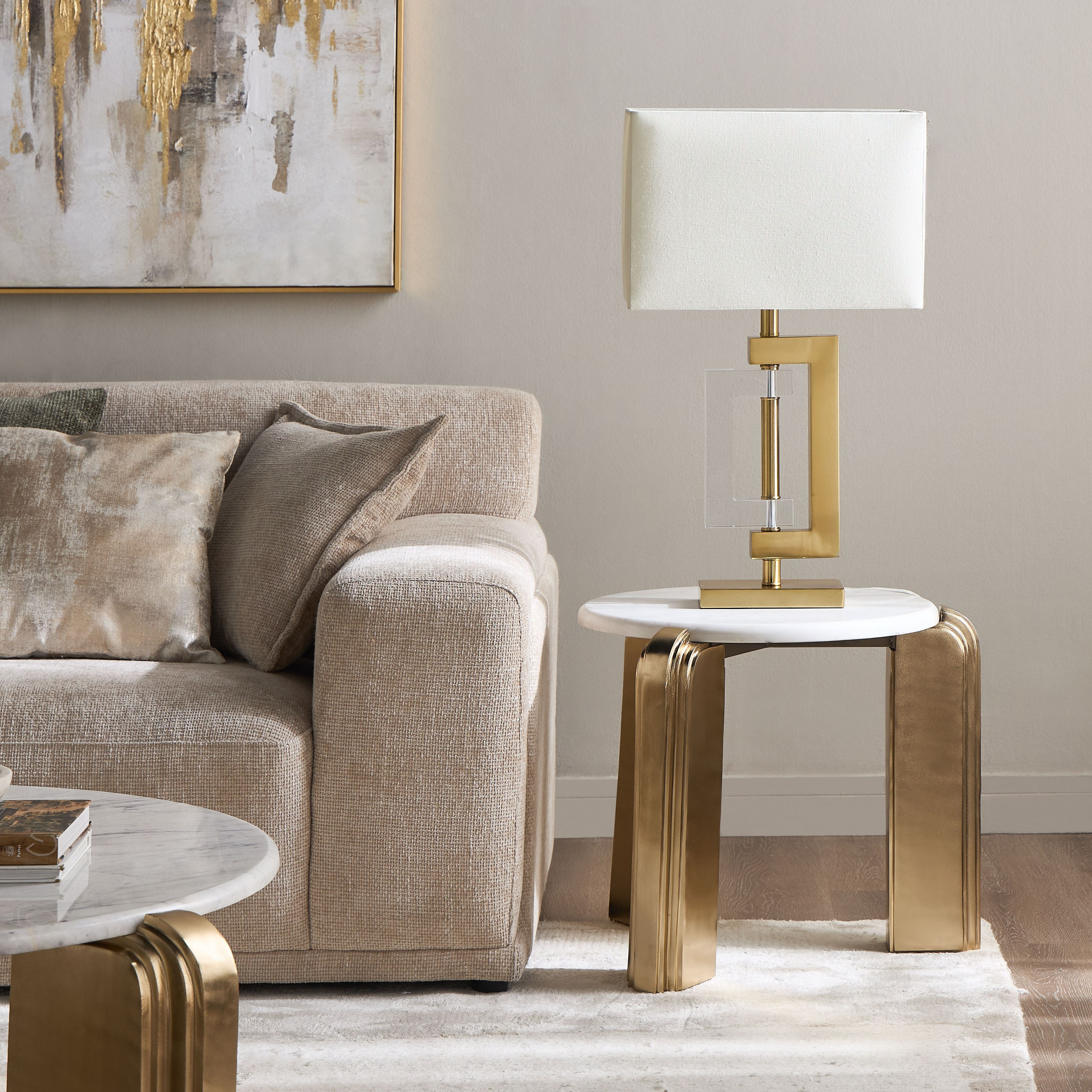 Taven Metal Table Lamp - 72 cm-household-lighting-tableanddesklamps-image-5