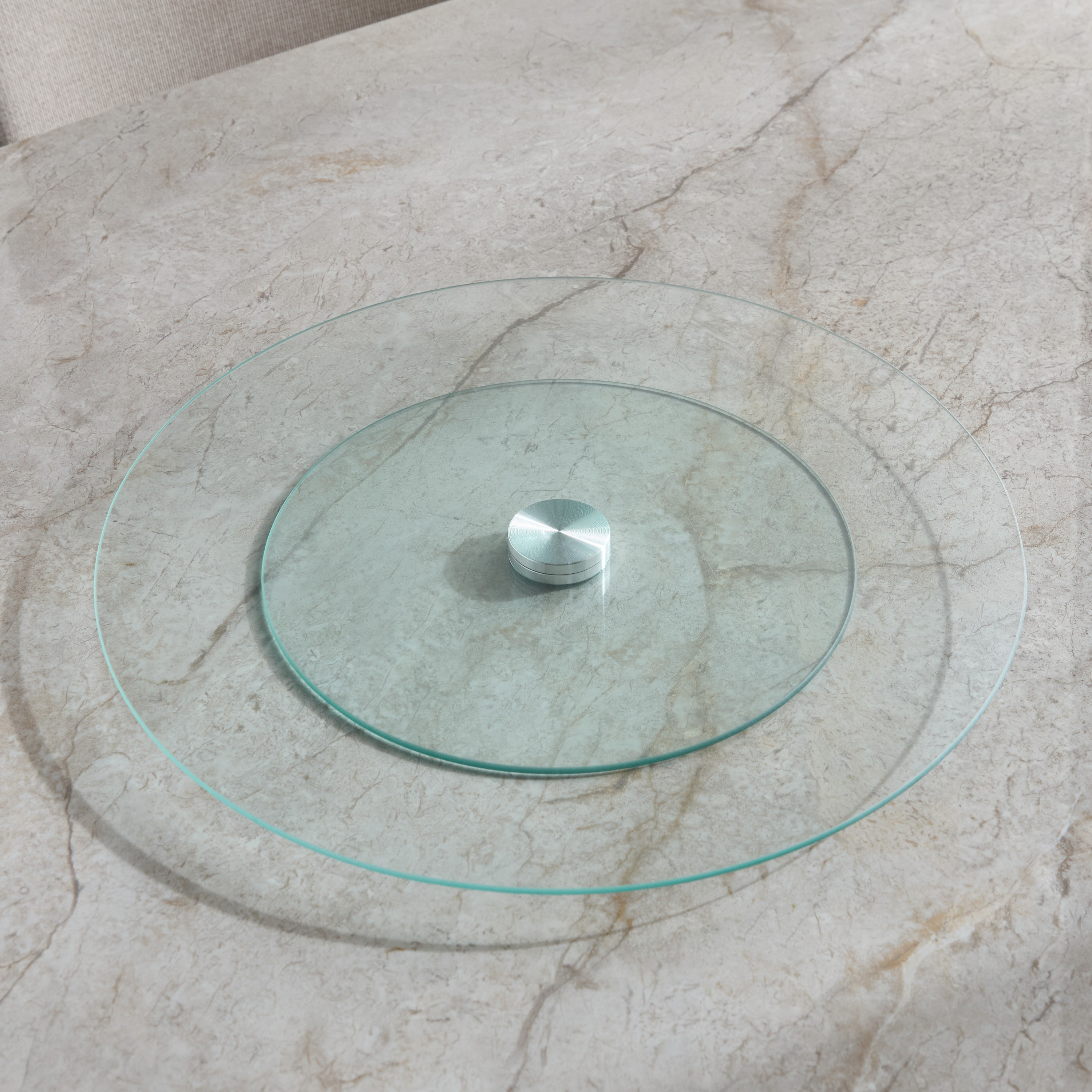 Neo Lazy Susan Glass Serving Platter-household-dining-serveware-servingplatters-image-1