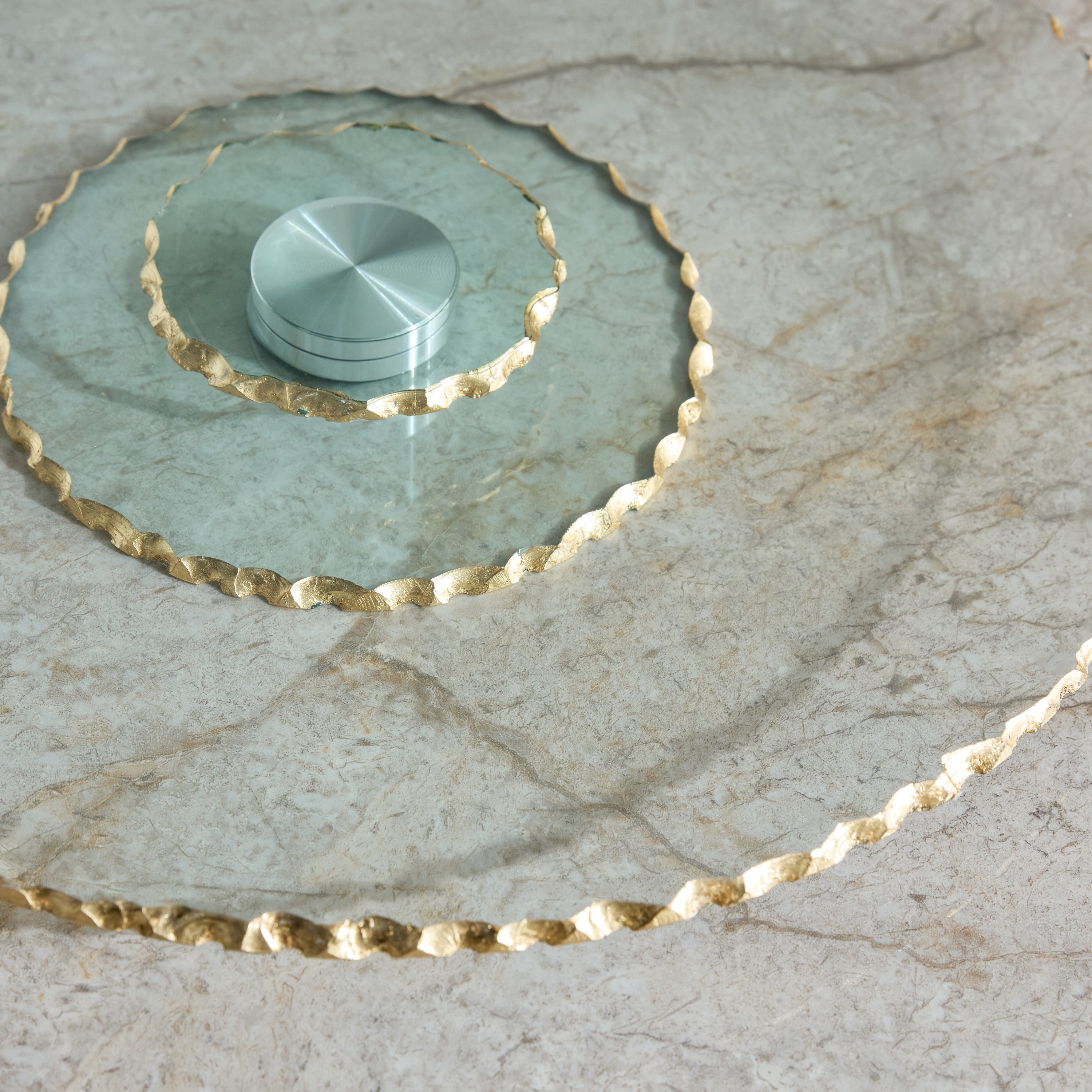 Amra Lazy Susan Glass Serving Platter-household-dining-serveware-servingplatters-image-2