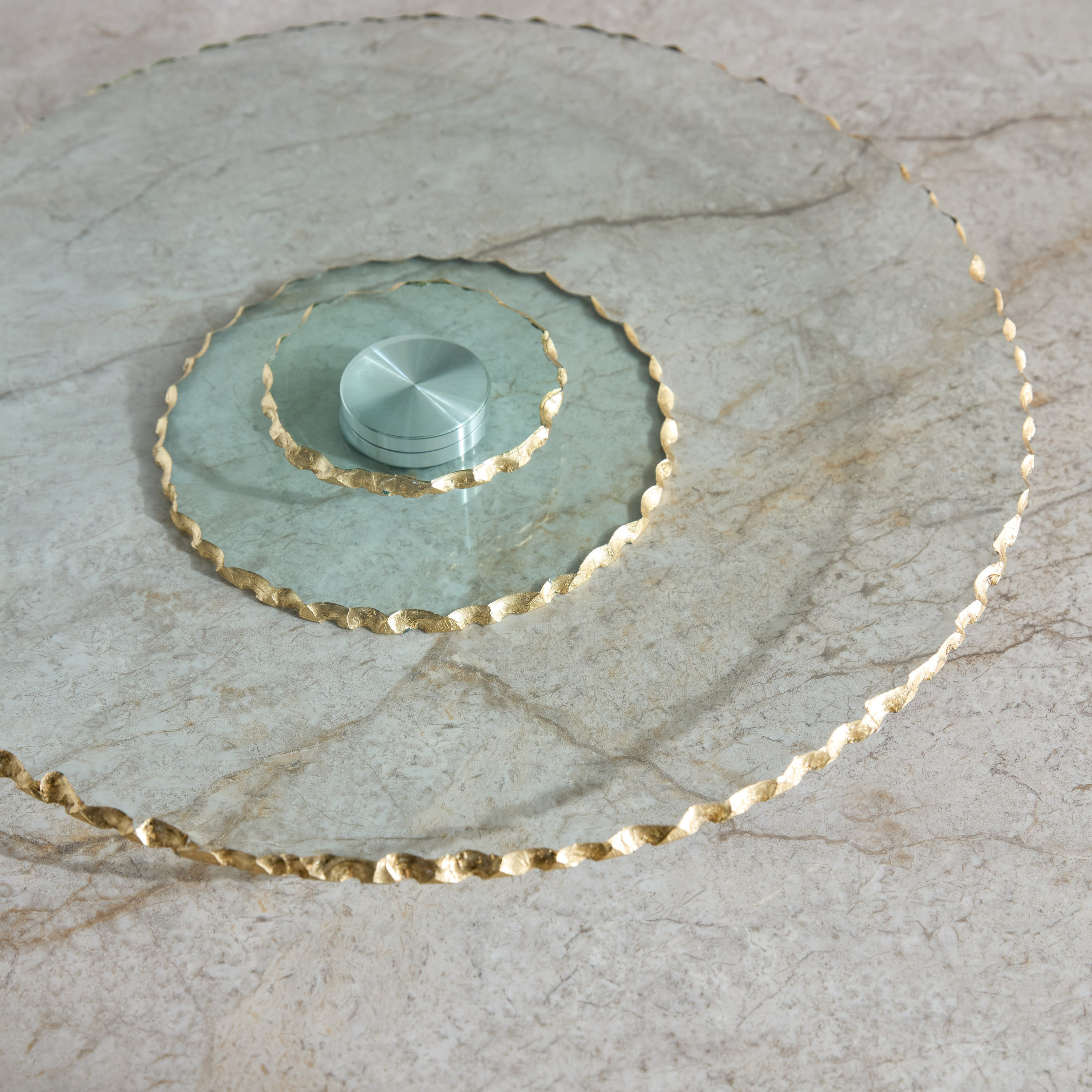 Amra Lazy Susan Glass Serving Platter-household-dining-serveware-servingplatters-image-2