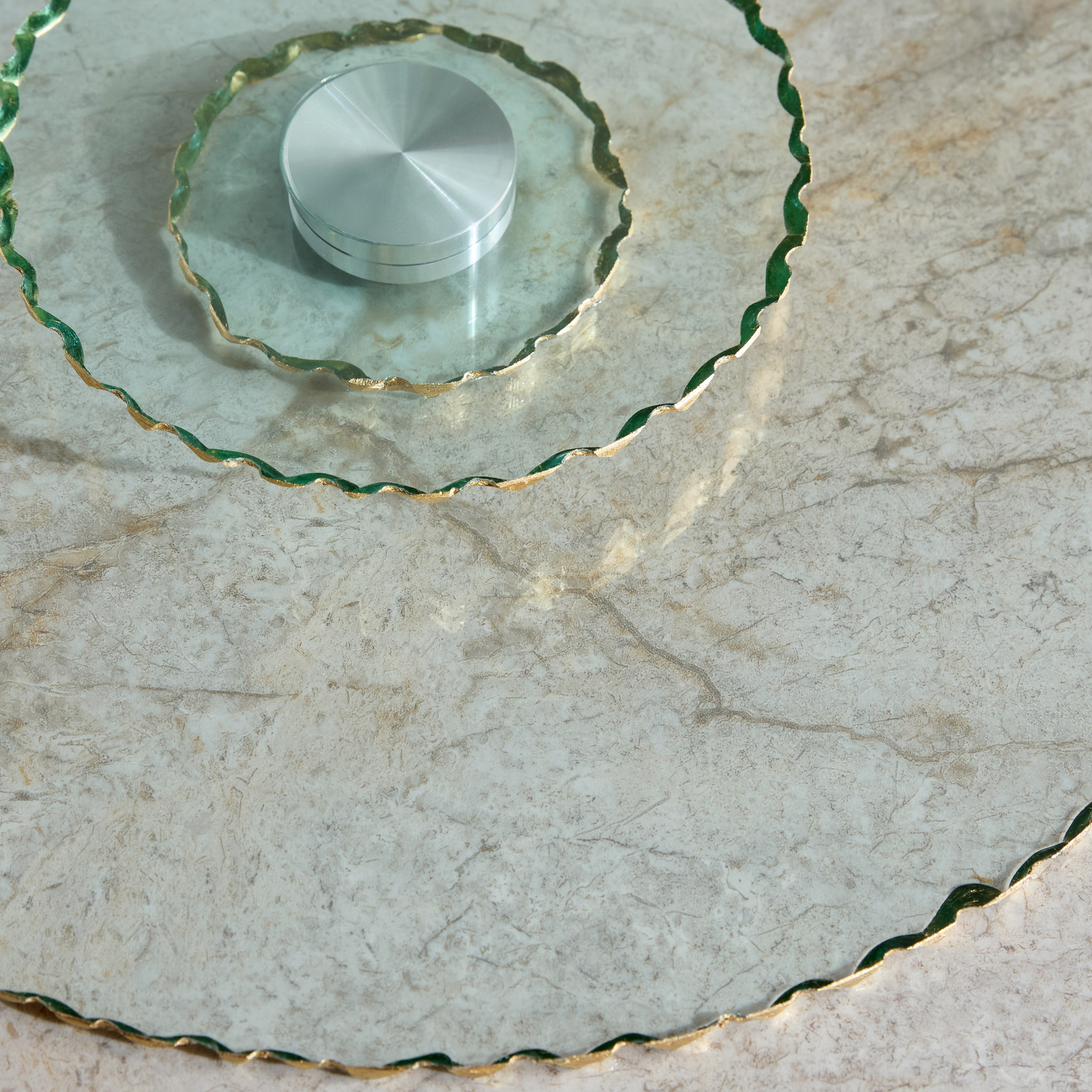 Amra Lazy Susan Glass Serving Platter-household-dining-serveware-servingplatters-image-3