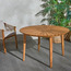 Roma 4-Seater Wooden Top Outdoor Dining Table-furniture-outdoor-diningfurniture-image-1