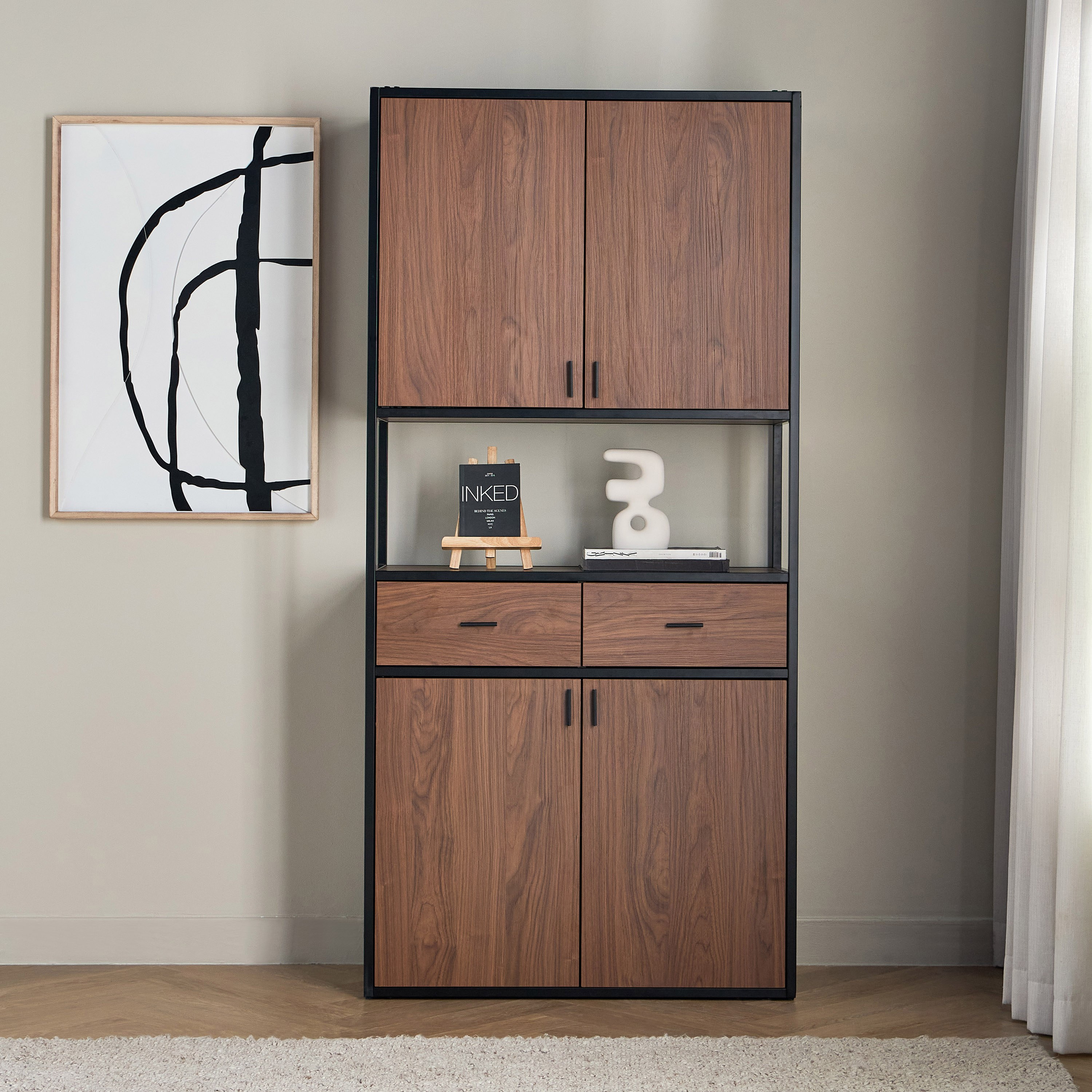 خزانة كتب - كانتري سايد-furniture-office-bookcasesdividersandstorage-image-2