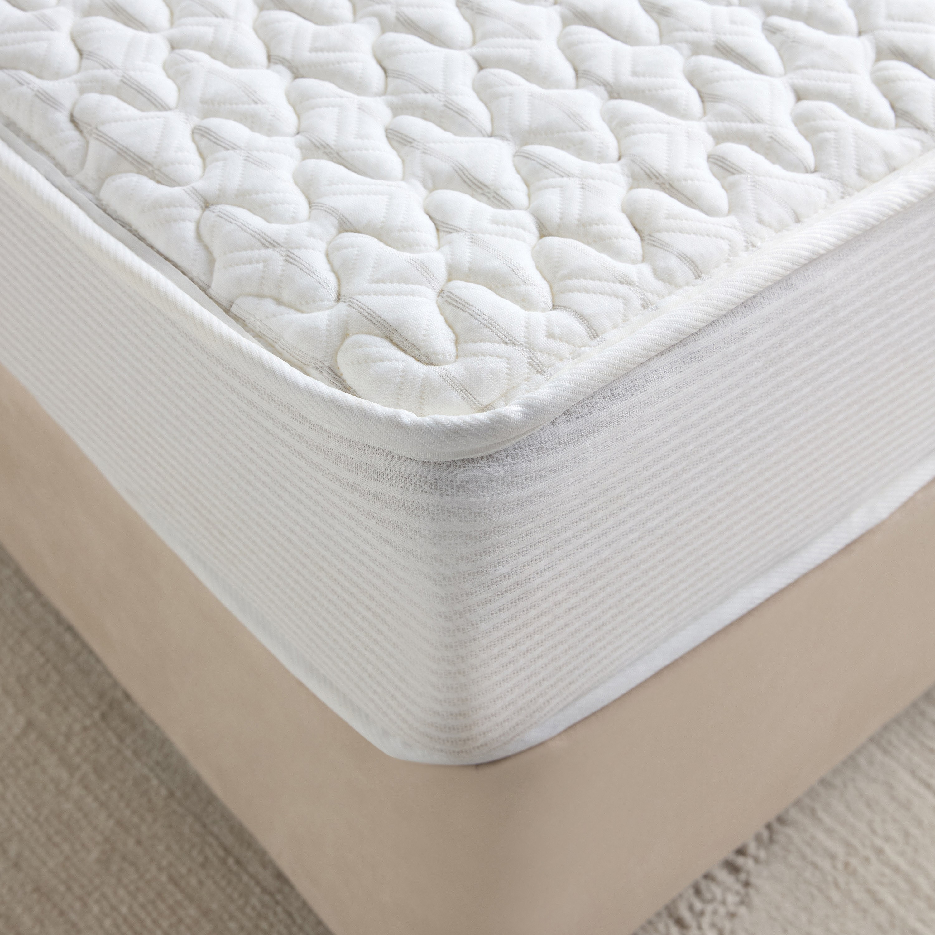 Tranquil Visco Spring Single Mattress - 120x200 cm-furniture-mattresses-singlemattresses-image-1