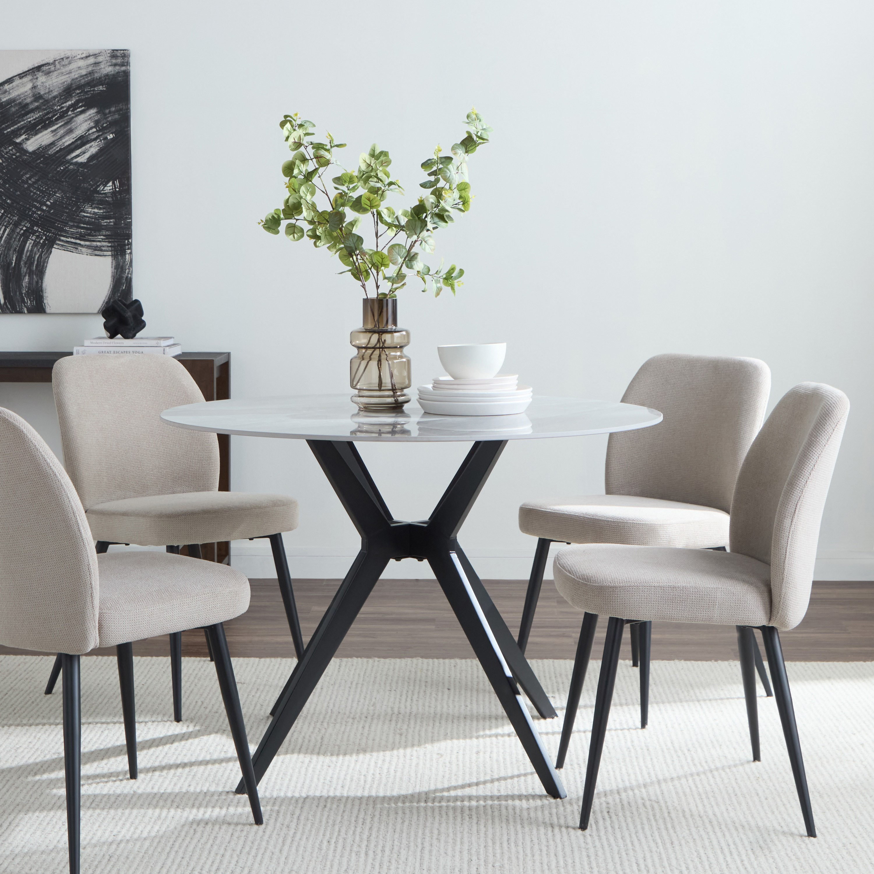 Dabney 4-Seater Ceramic Top Dining Table-furniture-diningroom-diningtables-image-5