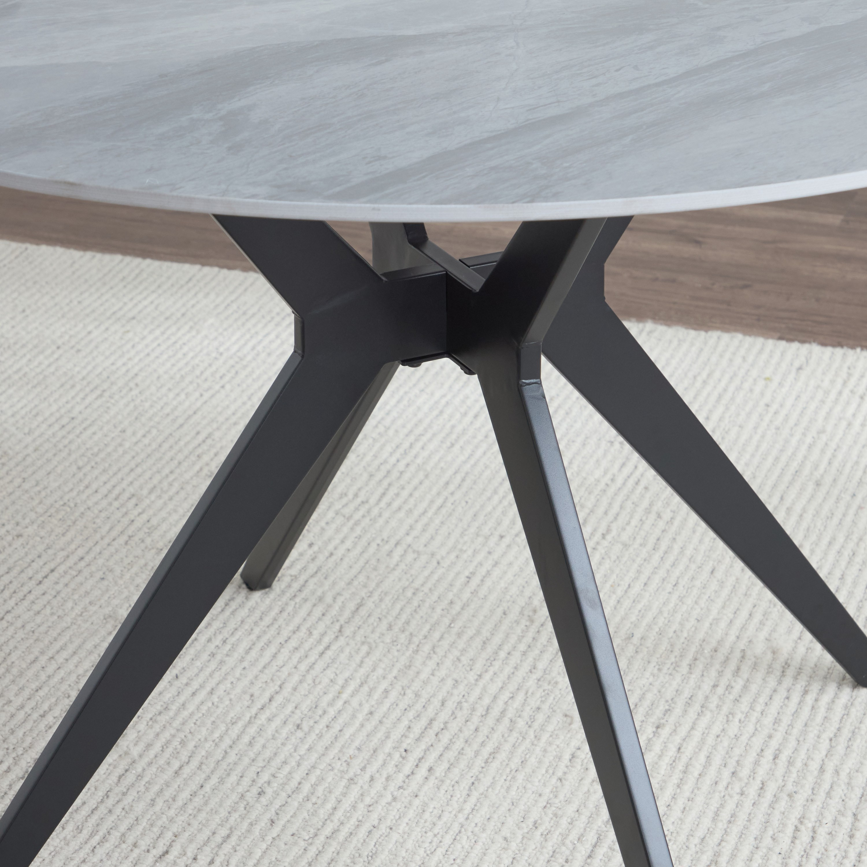 Dabney 4-Seater Ceramic Top Dining Table-furniture-diningroom-diningtables-image-4