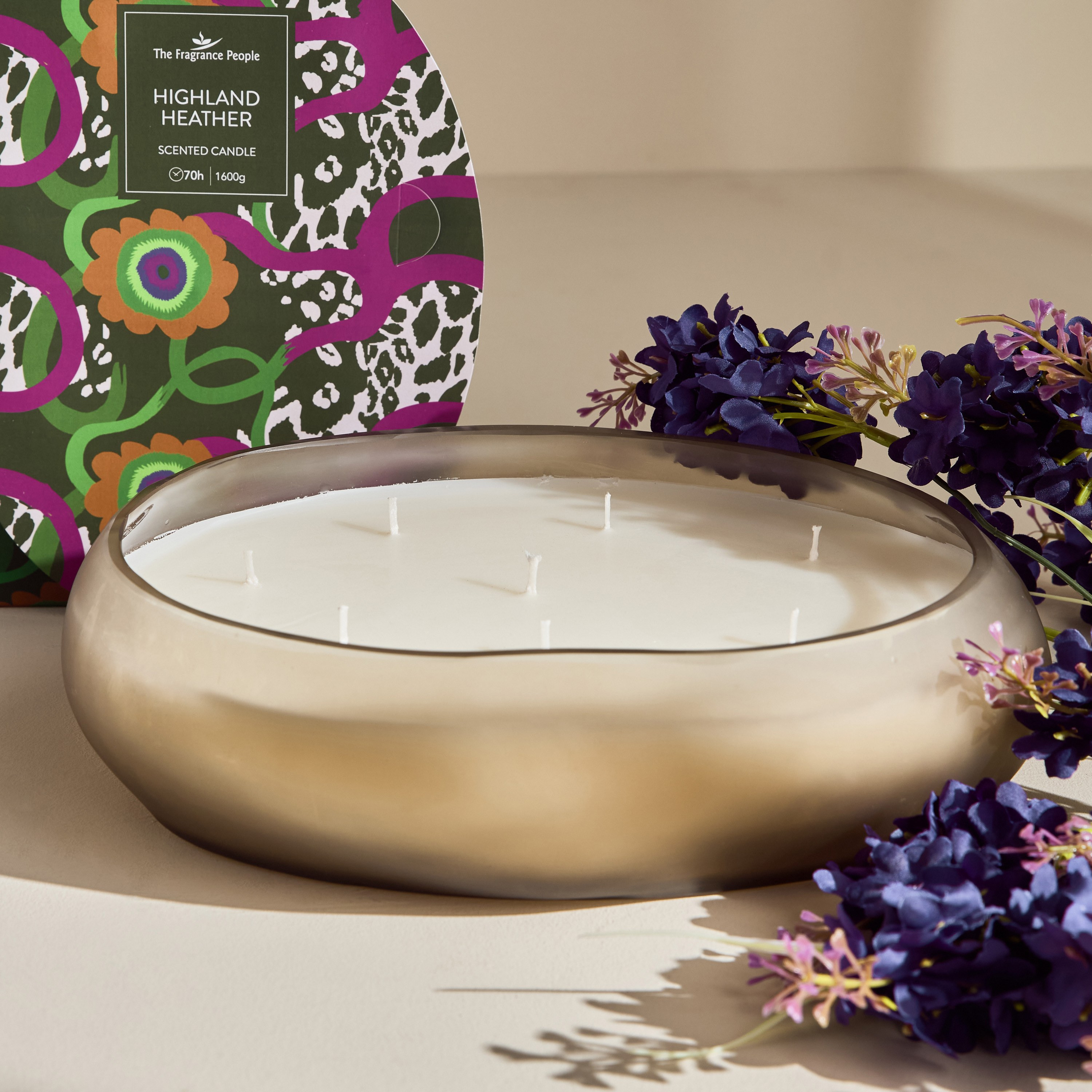 جرة شمع معطرة برائحة هايلاند هيذر - بينارزو - 70 ساعة-household-homefragrance-candles-image-1