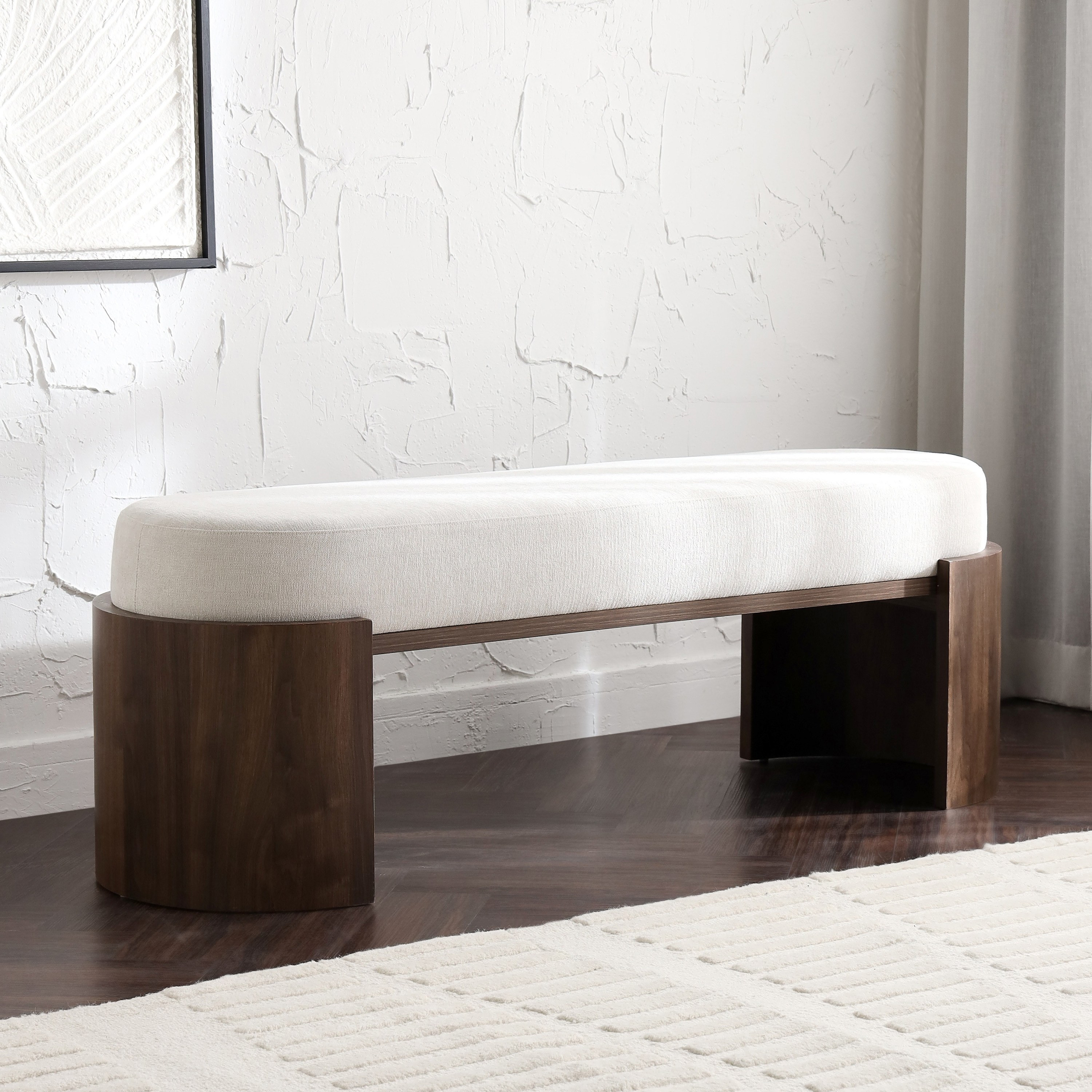 Hadley Fabric Bench