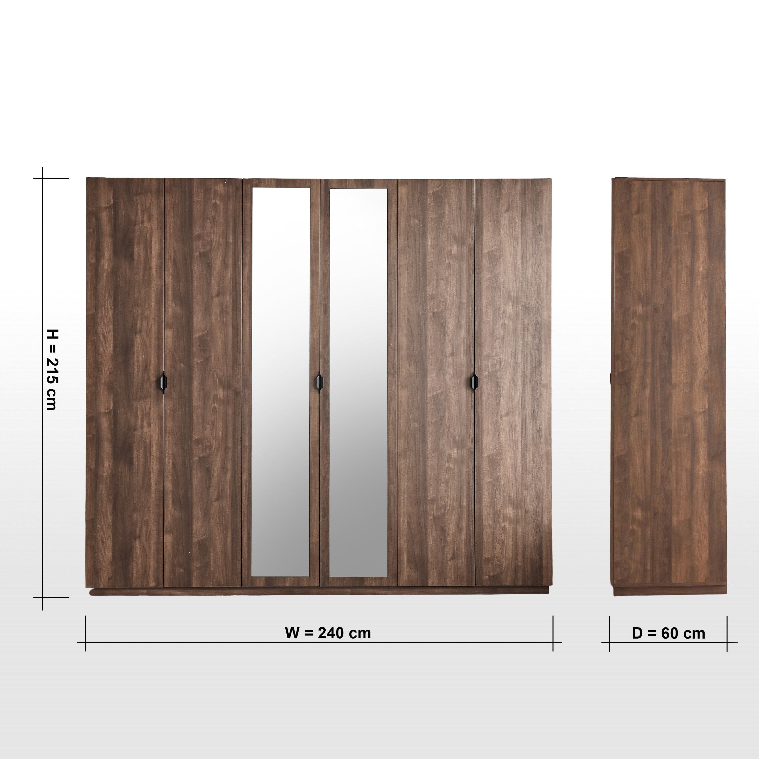 Shop Hadley 6-Door Wardrobe Homecentre Egypt