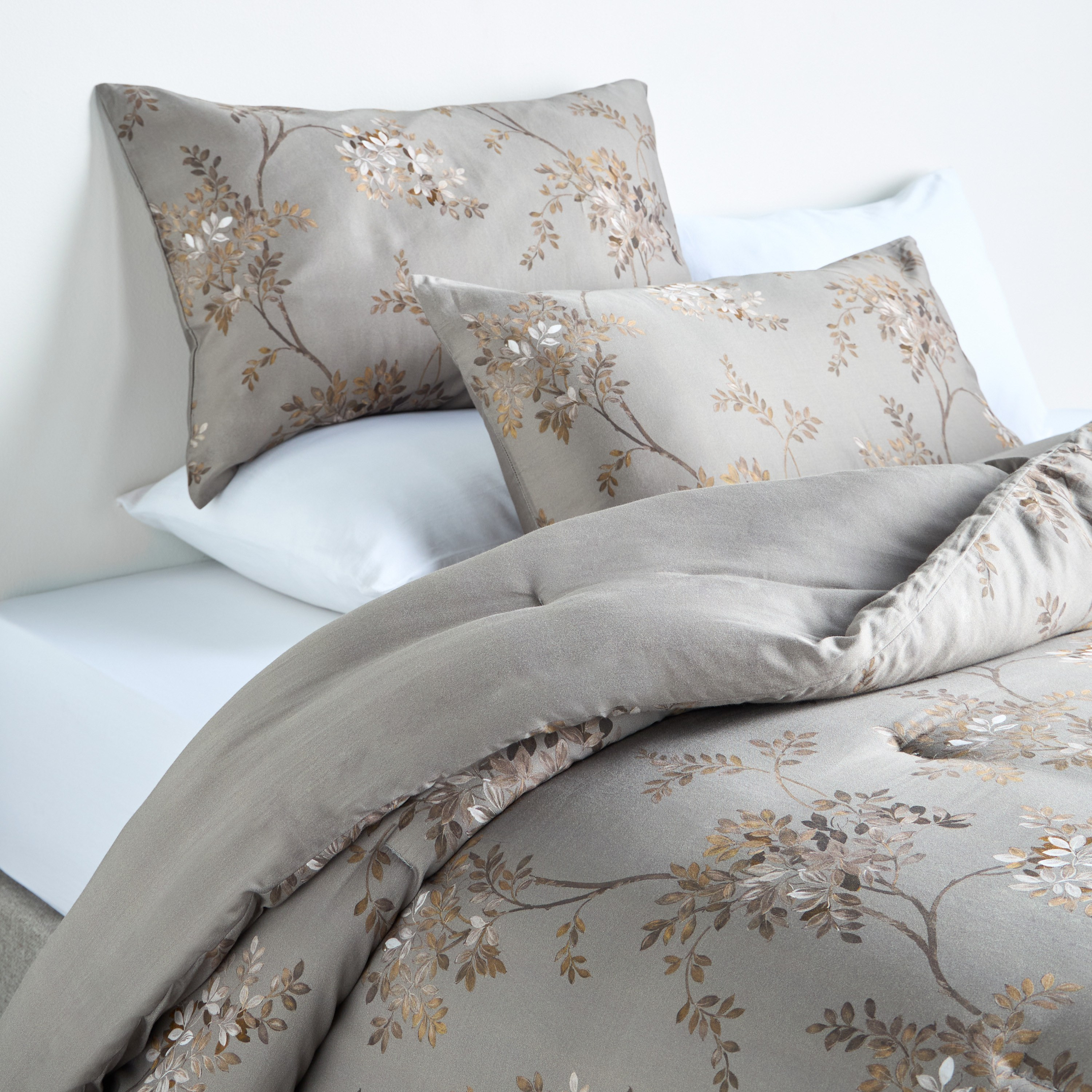 Cypress Cotton 300 Thread Count 3-Piece Super King Comforter Set - 240x260 cm-household-bedding-comfortersandbedspreads-comforters-image-1