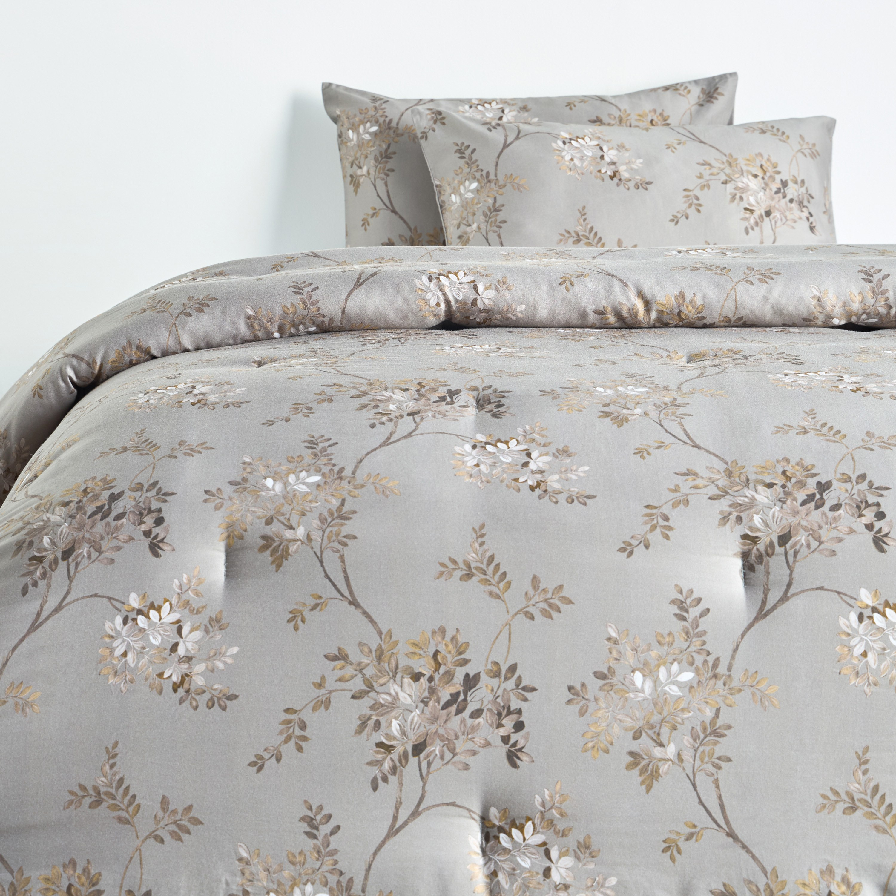 Cypress Cotton 300 Thread Count 3-Piece Super King Comforter Set - 240x260 cm-household-bedding-comfortersandbedspreads-comforters-image-2