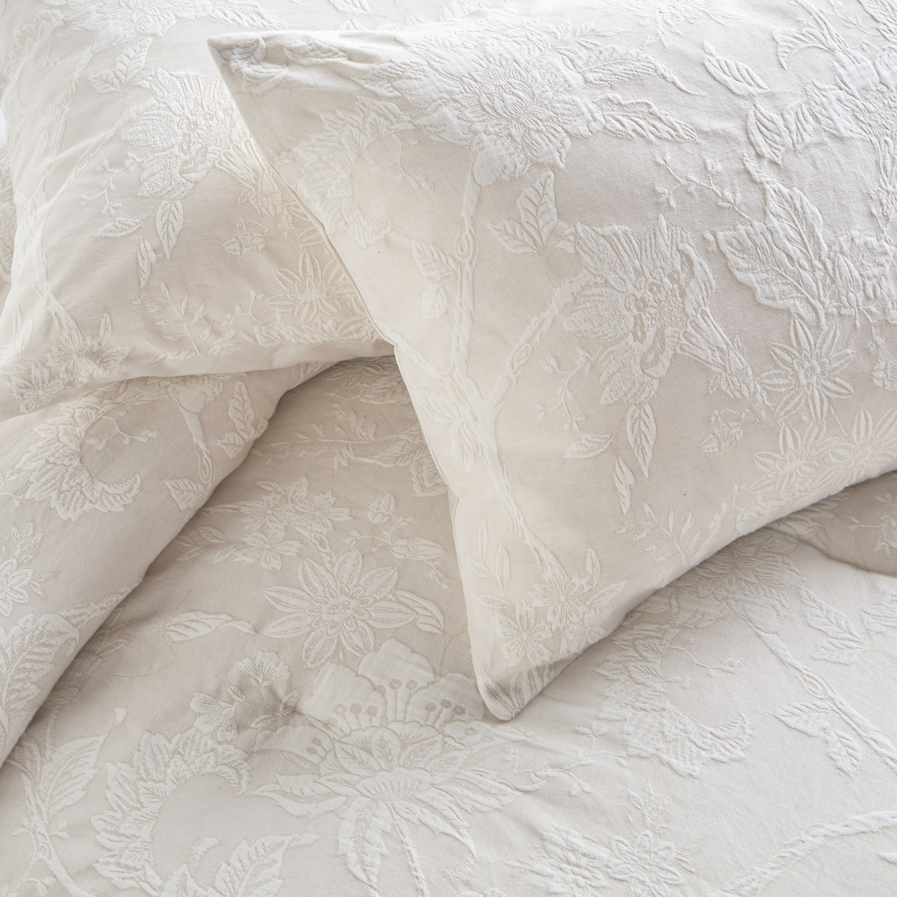 Rupert Cotton Jacquard 230 Thread Count 3-Piece Super King Comforter Set - 240x260 cm-household-bedding-comfortersandbedspreads-comforters-image-4