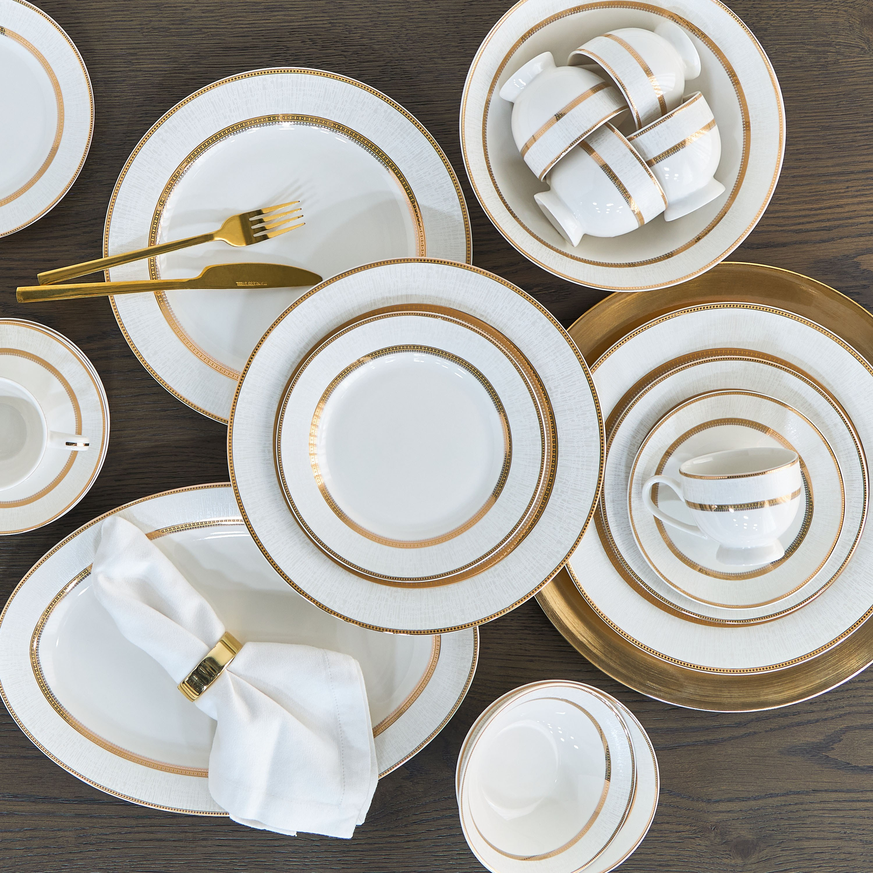 Alisha 32-Piece Porcelain Dinner Set - Serves 6-household-dining-dinnerware-dinnersets-image-1