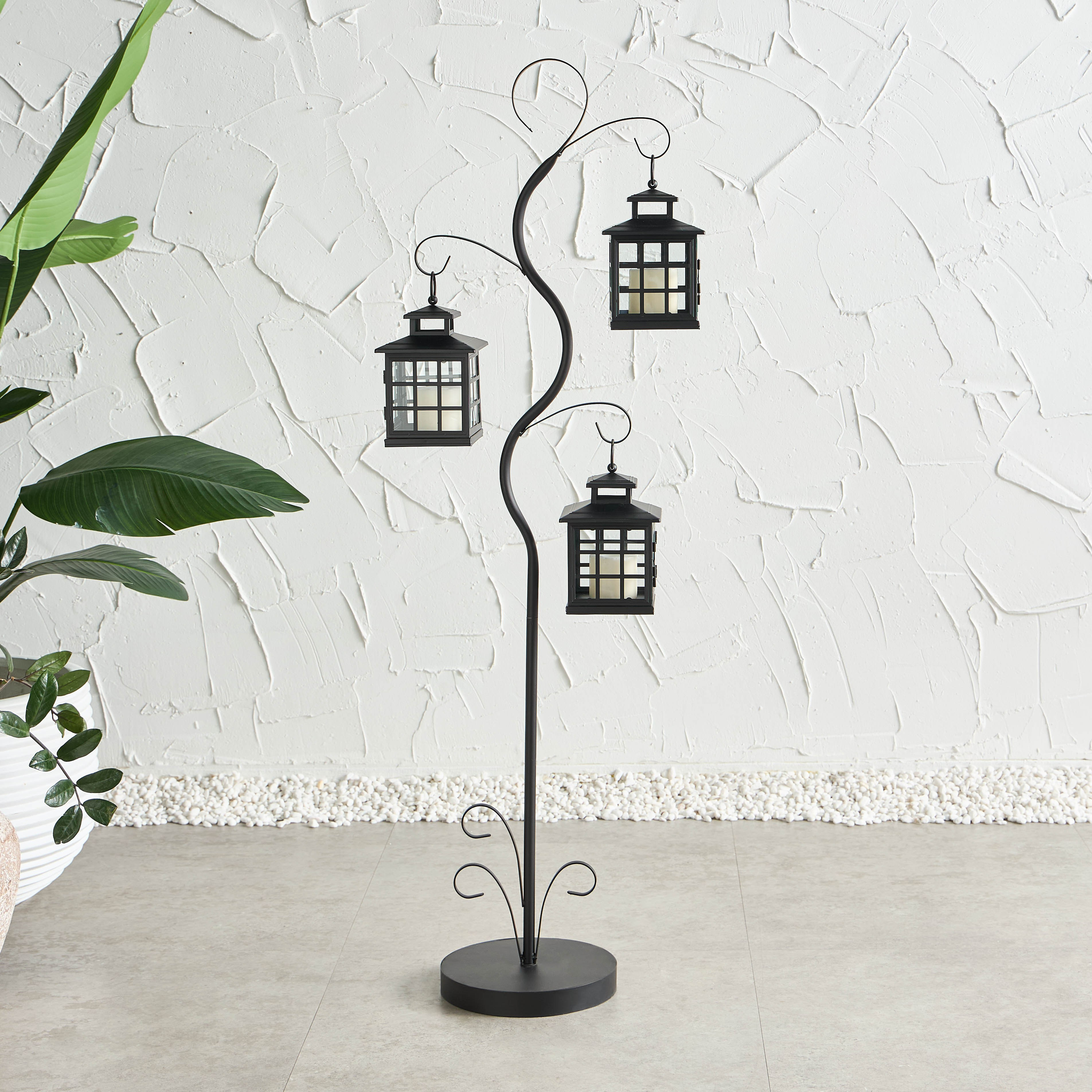 Mateo Metal Hanging Lantern - 130 cm-household-decor-candleholdersandlanterns-image-1