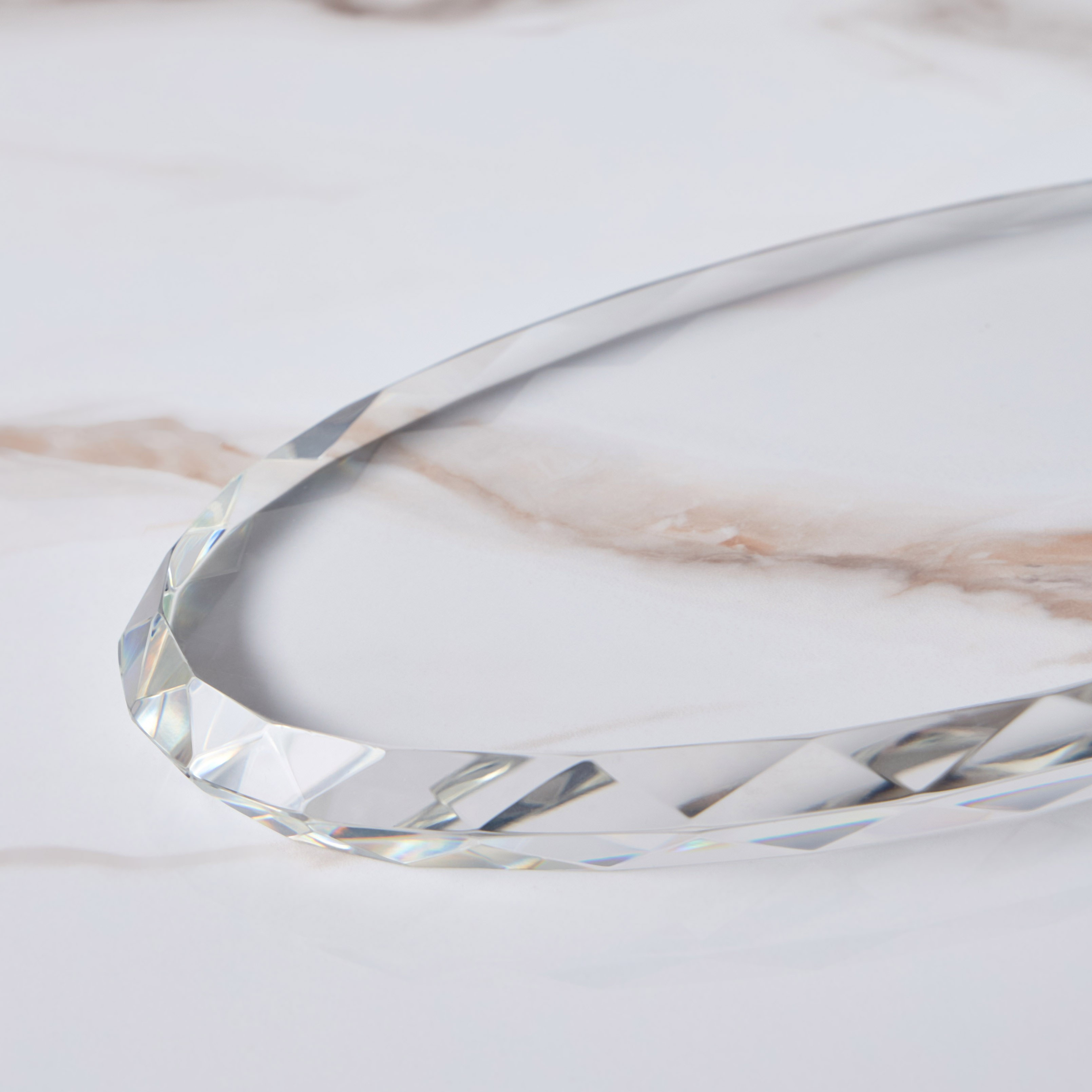 Luxor Crystal Tray-household-bathandlaundry-bathaccessories-toweltraysandplatforms-image-2