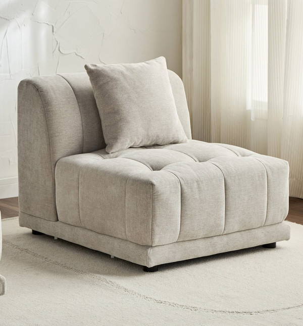 Shop Leandro Fabric Modular Armless Sofa Home Centre UAE