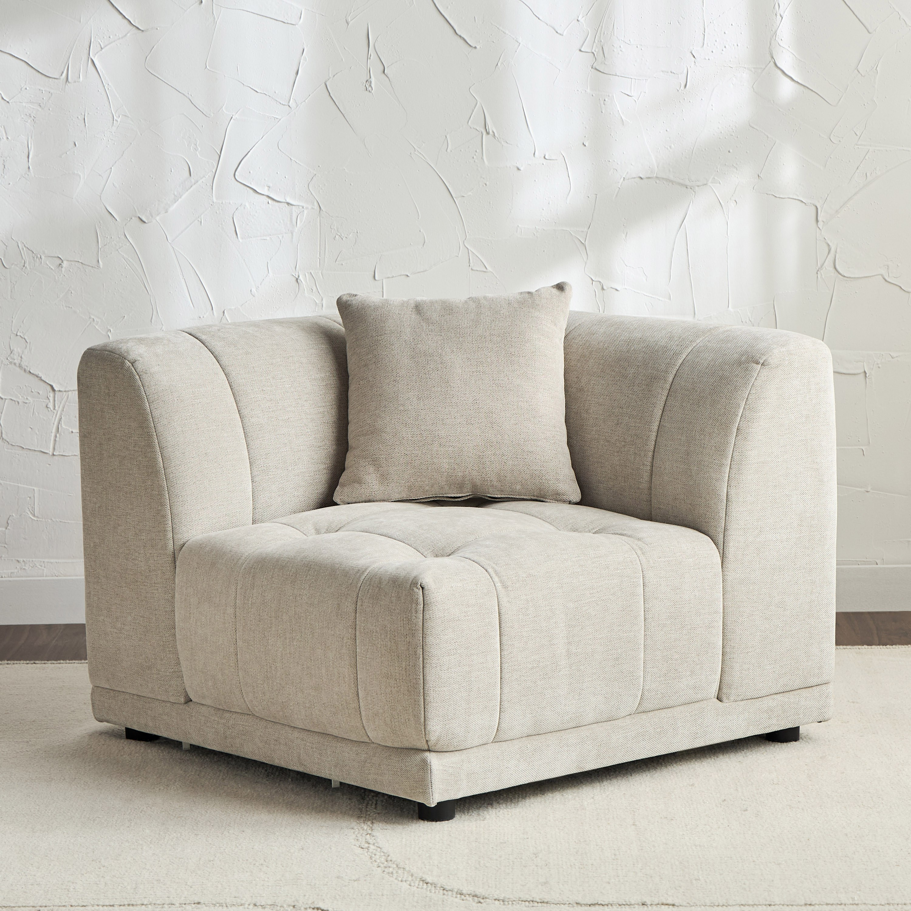 Leandro Fabric Modular Wedge