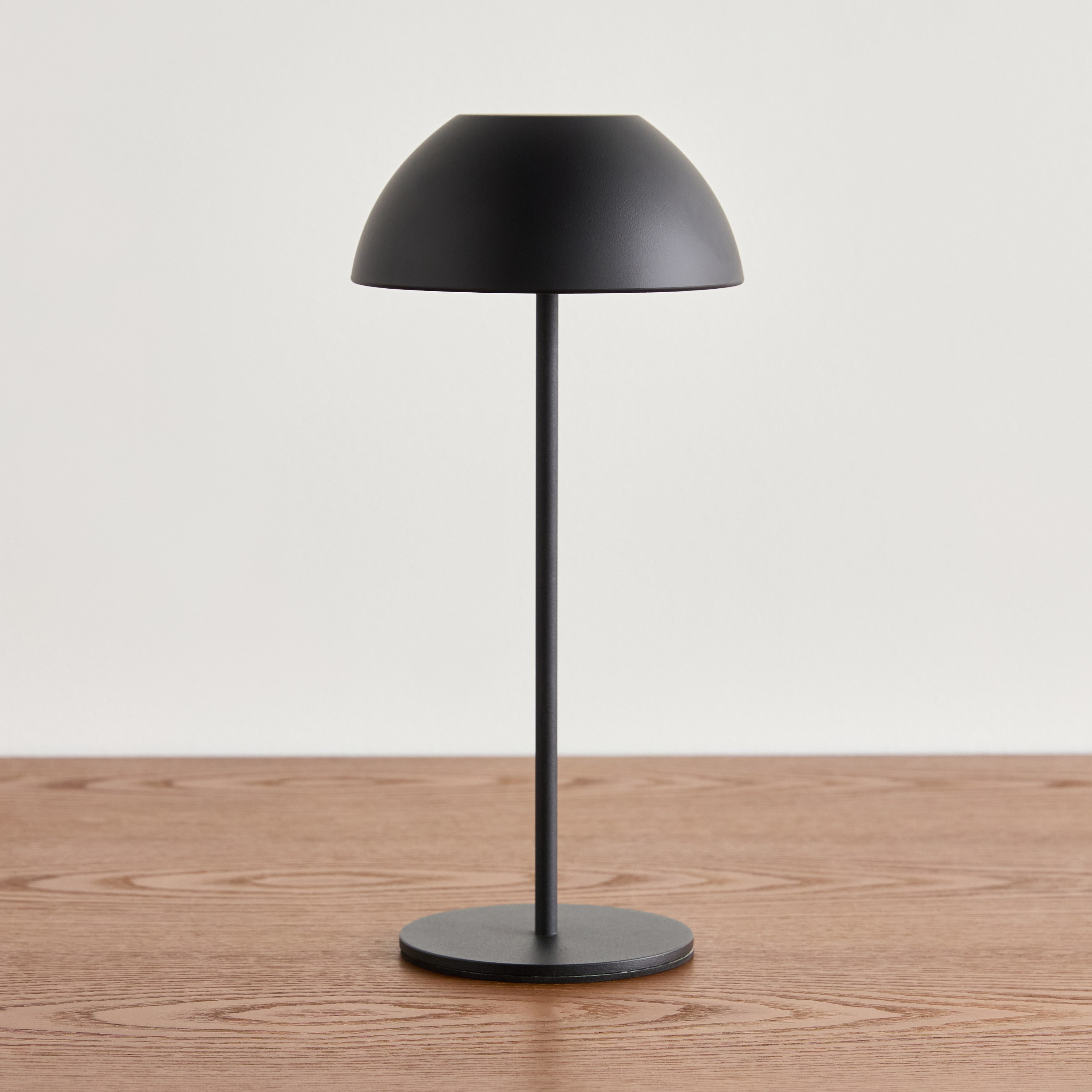 Alden USB and Battery Operated LED Metal Table Lamp - 28 cm