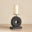 Dole Charred Log Pillar Candleholder-household-decor-candleholdersandlanterns-image-1