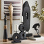 Dole Charred Log Pillar Candleholder-household-decor-candleholdersandlanterns-image-4