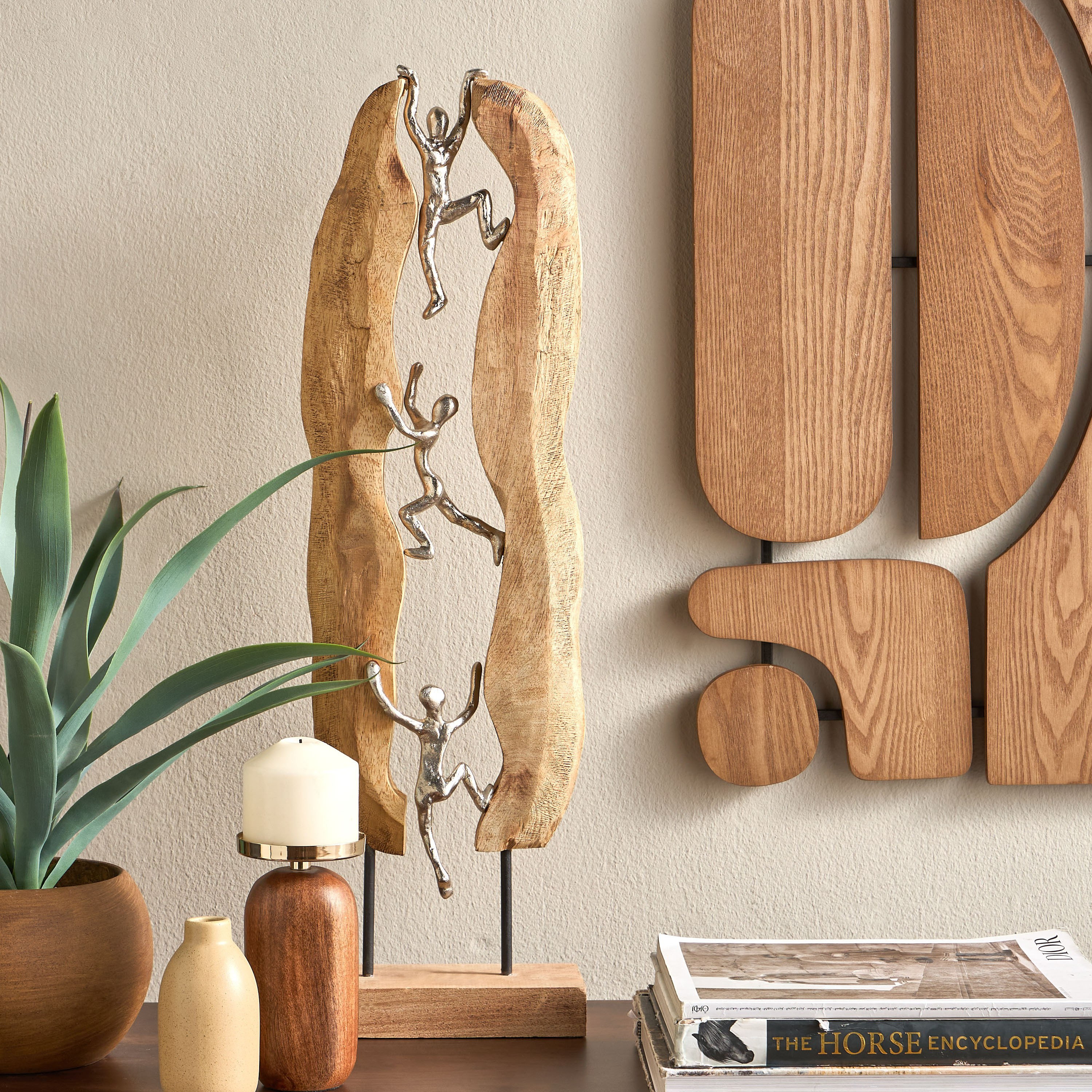 Bjorn Men Climbing Long Log Decorative Accent-household-decor-decorativeobjectsandsculptures-image-4