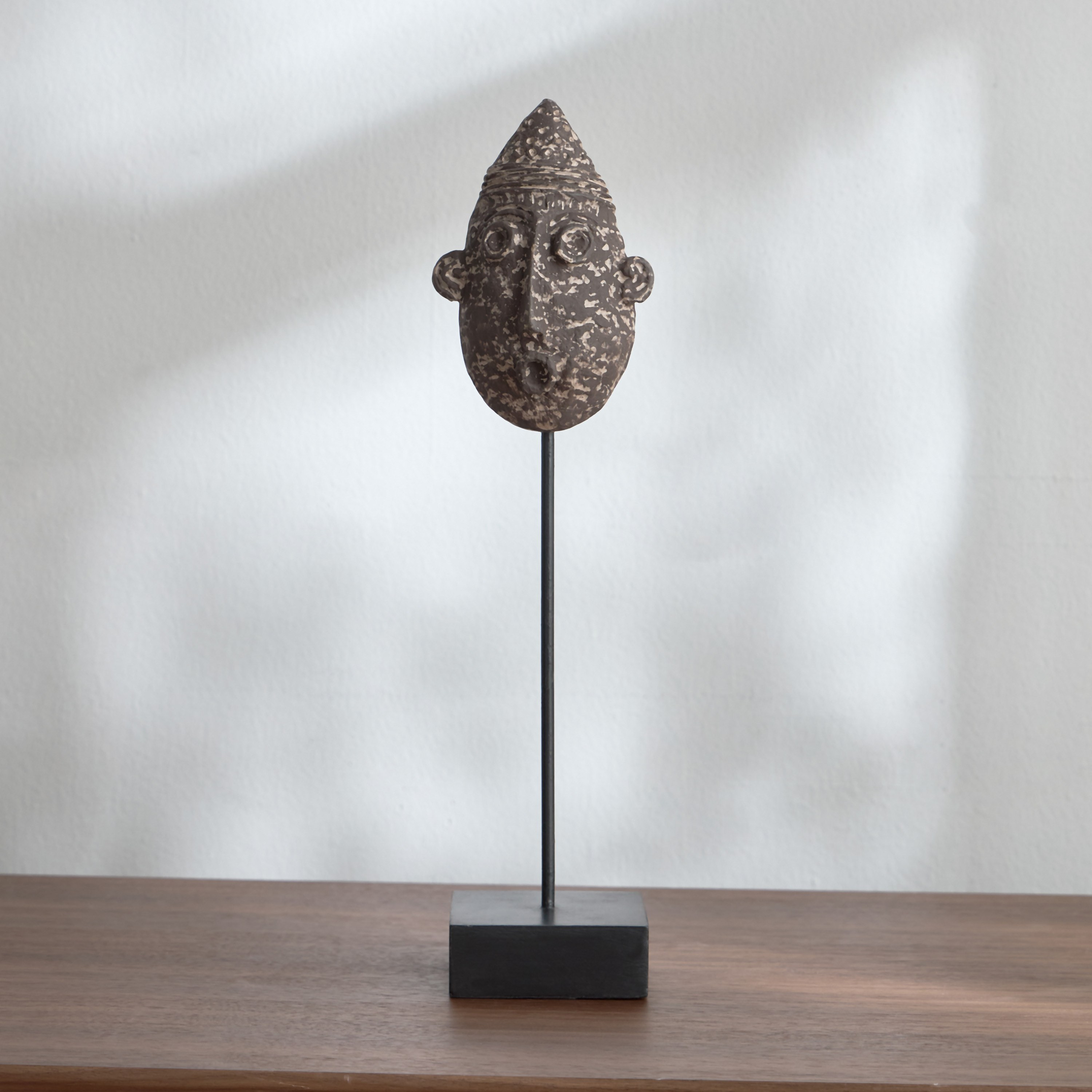 قطعة ديكور قناع قبلي - براسكا-household-decor-decorativeobjectsandsculptures-image-1