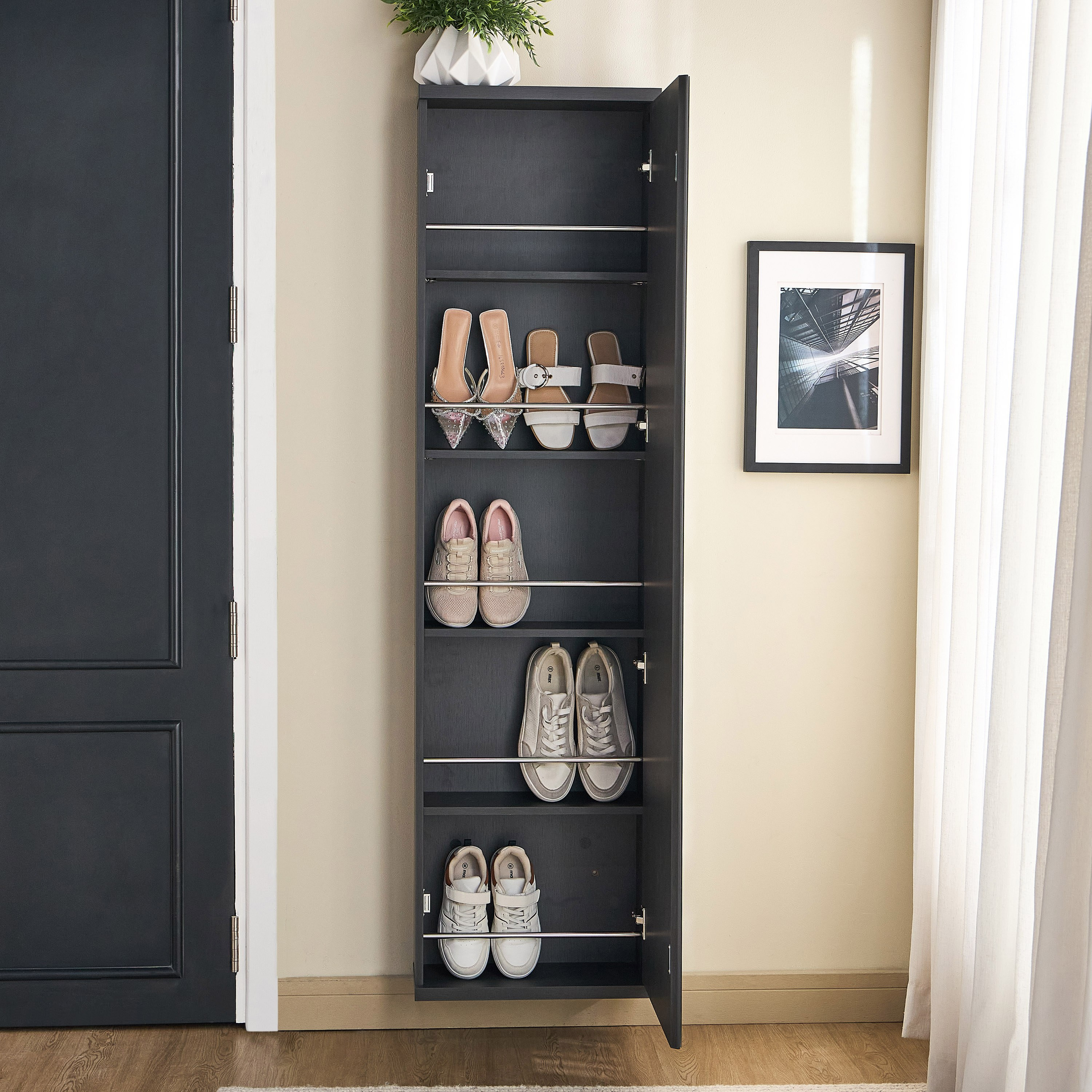 Trevor 10-Pair Shoe Cabinet-furniture-livingroom-shoeracks-image-3