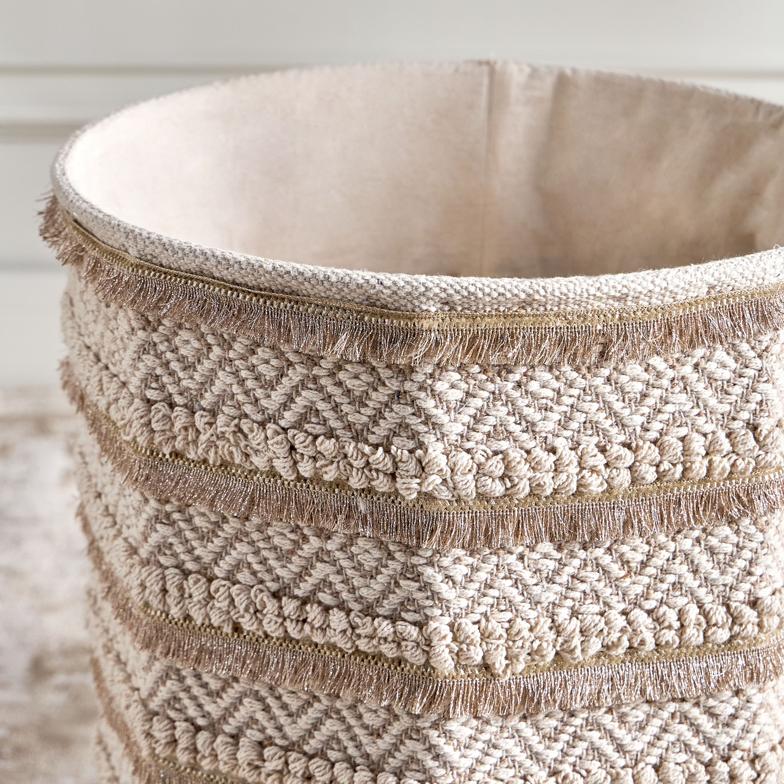 Tazia Storage Basket - 25x25x29 cm-household-storage-storagesolutions-storageboxesandbaskets-image-2