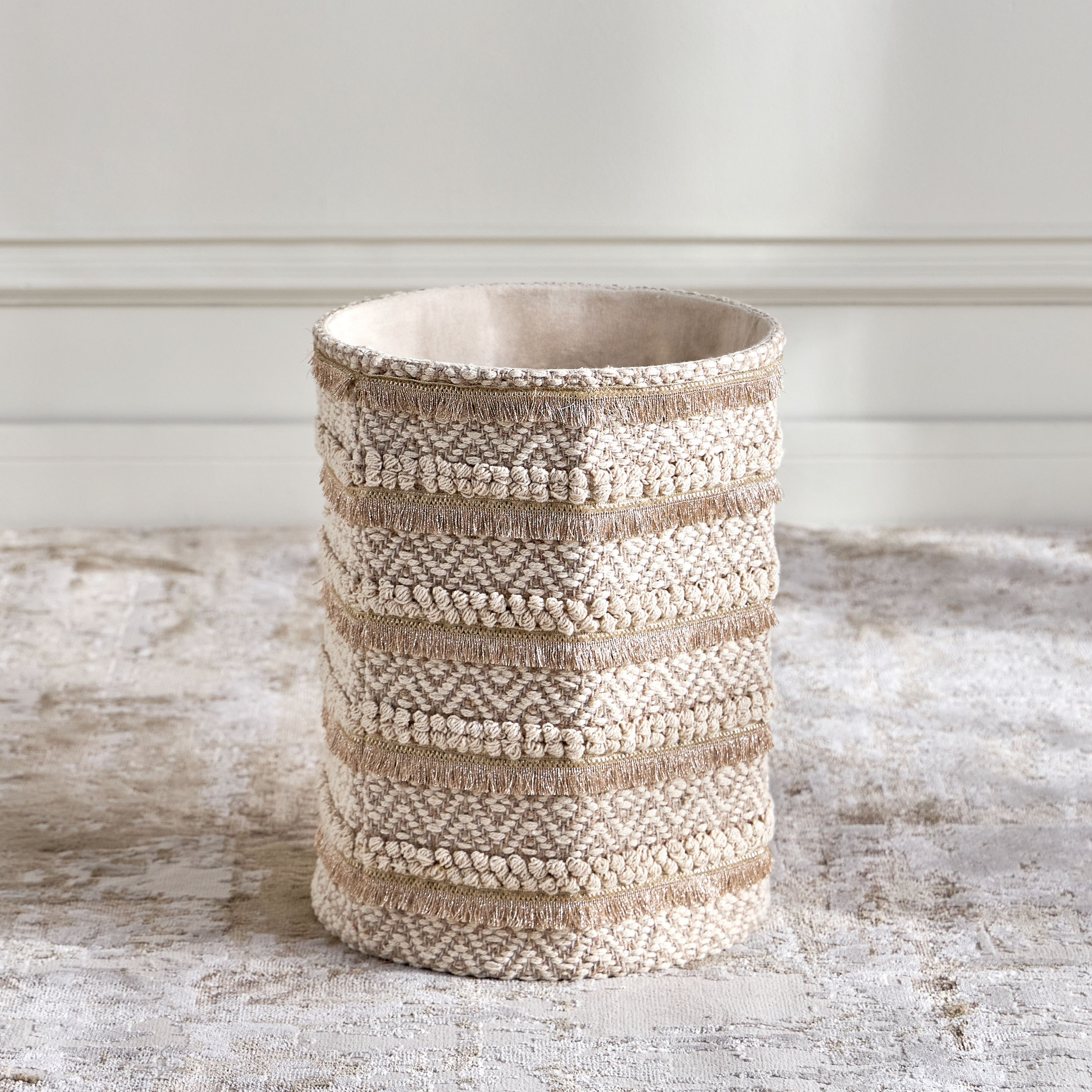 Tazia Storage Basket - 30x30x39 cm-household-storage-storagesolutions-storageboxesandbaskets-image-1