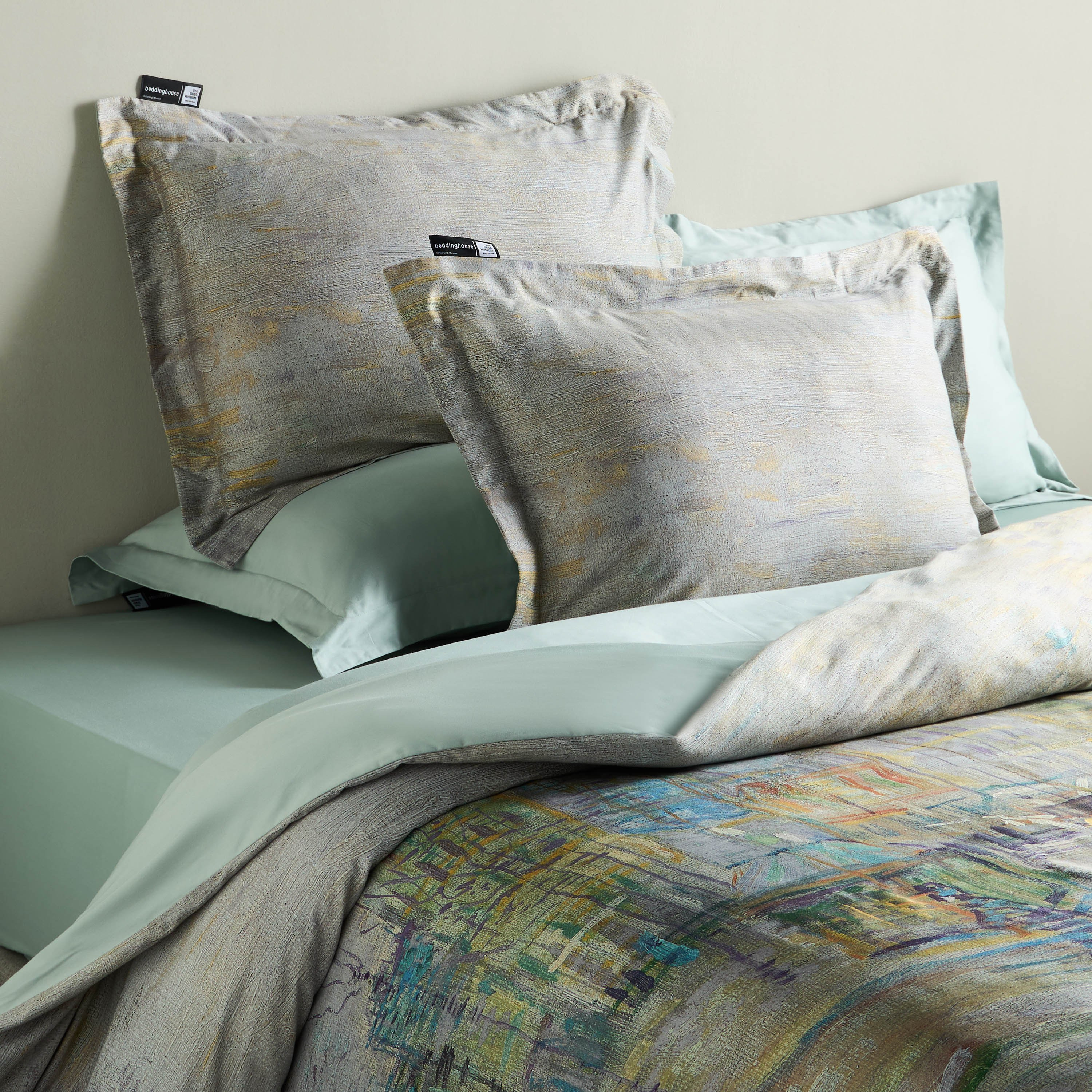 Van Gogh Boulevard Cotton 3-Piece King Duvet Cover Set - 220x230 cm-household-bedding-duvetandcovers-duvetcovers-image-1
