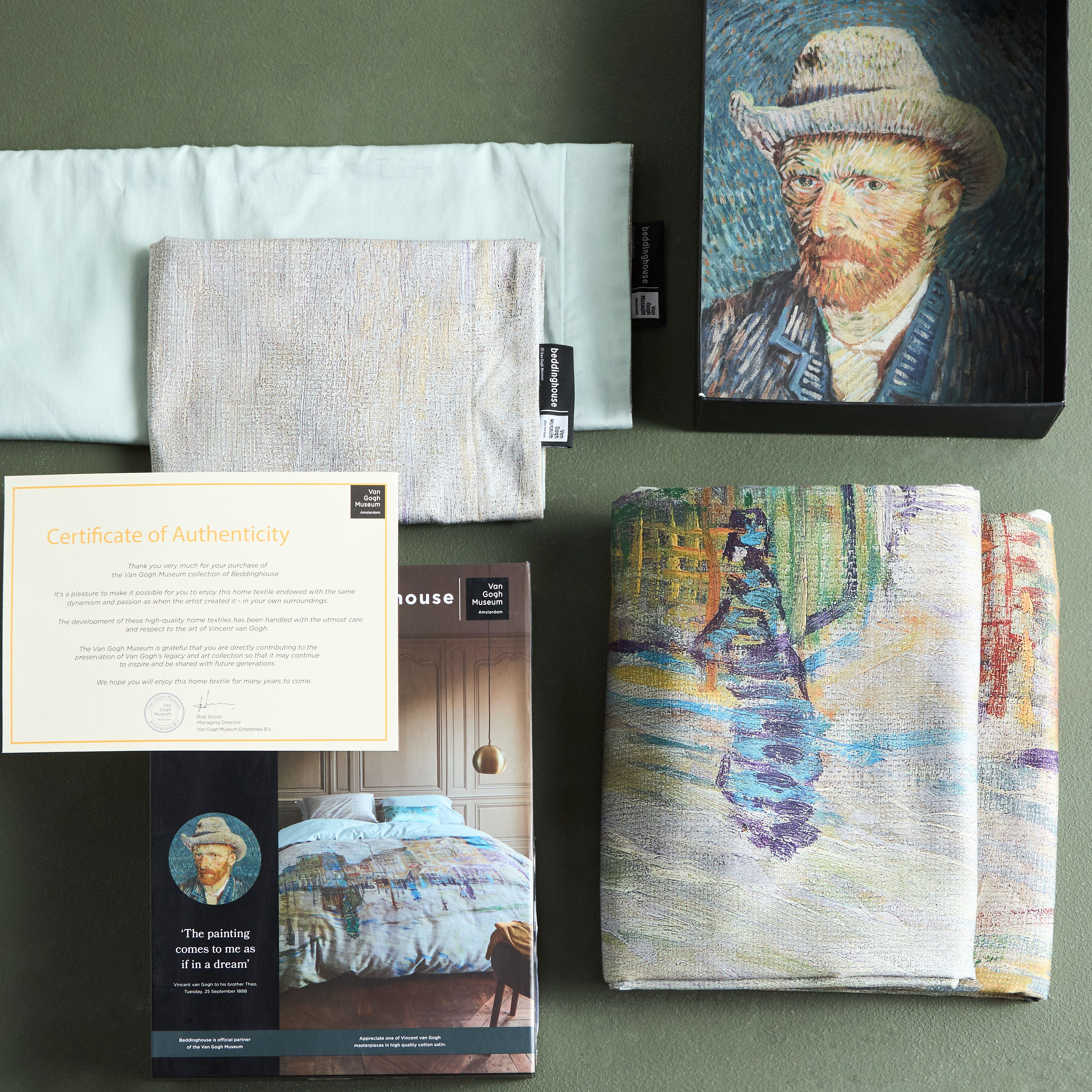 Van Gogh Boulevard Cotton 3-Piece King Duvet Cover Set - 220x230 cm-household-bedding-duvetandcovers-duvetcovers-image-7