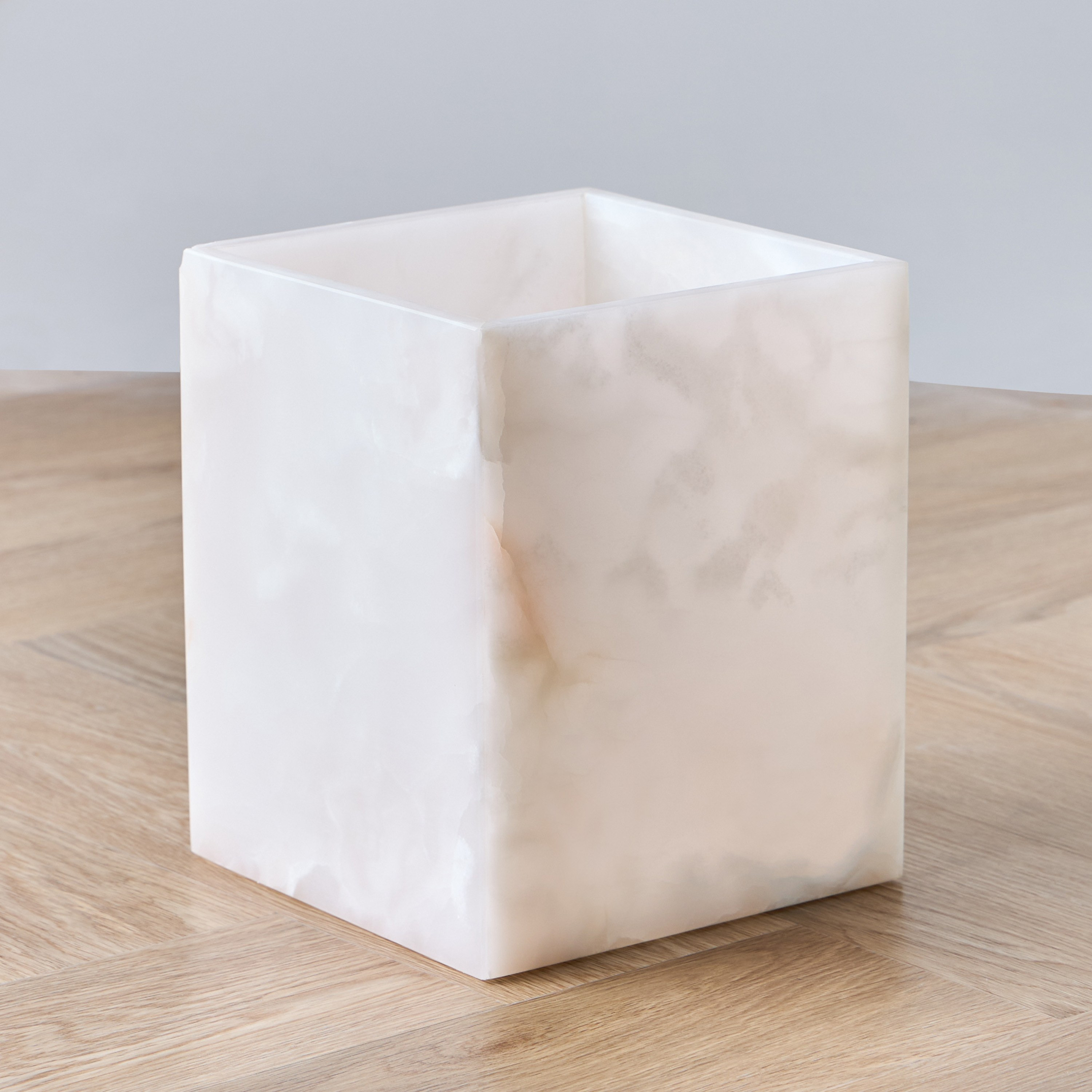 Jade Turkish Marble Waste Bin-household-bathandlaundry-wastebinsandaccessories-image-1